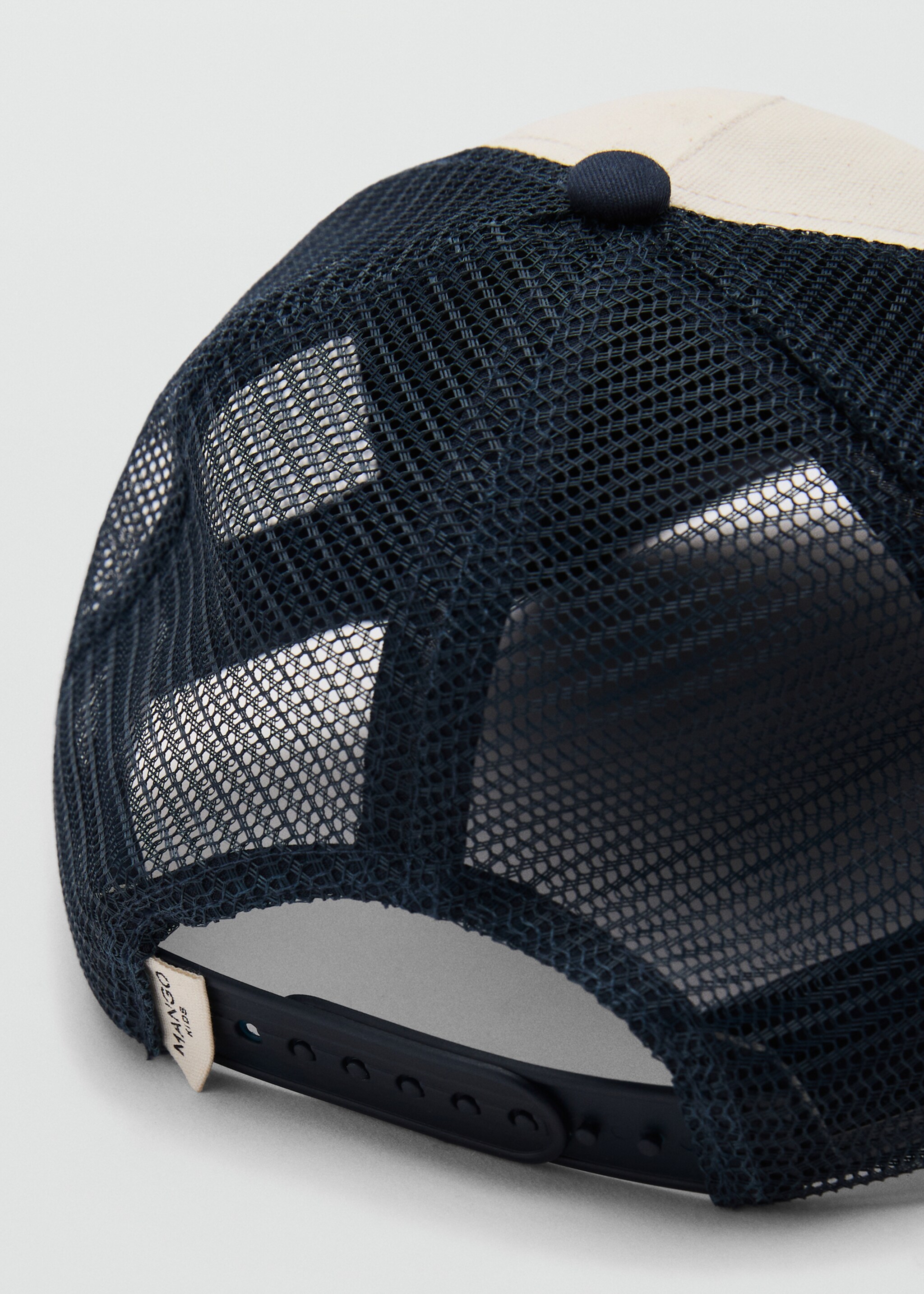 Printed mesh cap - Details of the article 1, Navy. Ref: 87075971-00.