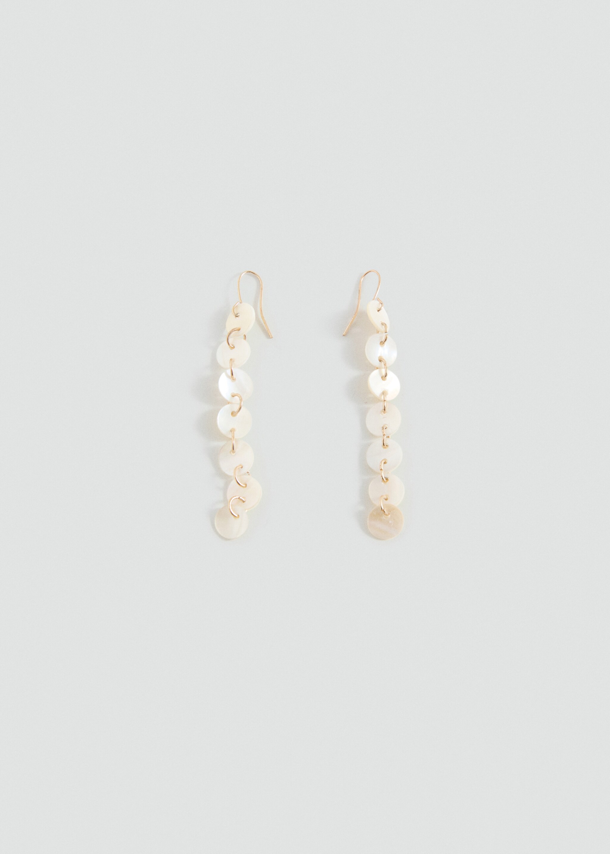 Arracades nacre - Article sense model, Gris clar/pastel. Ref: 87075983-00.