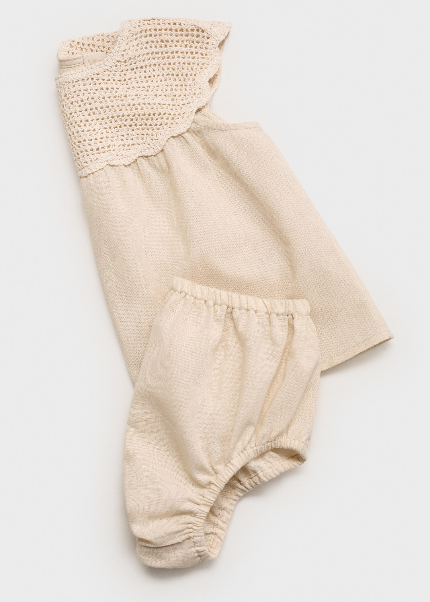 Linen dress and nappy cover - Details of the article 0