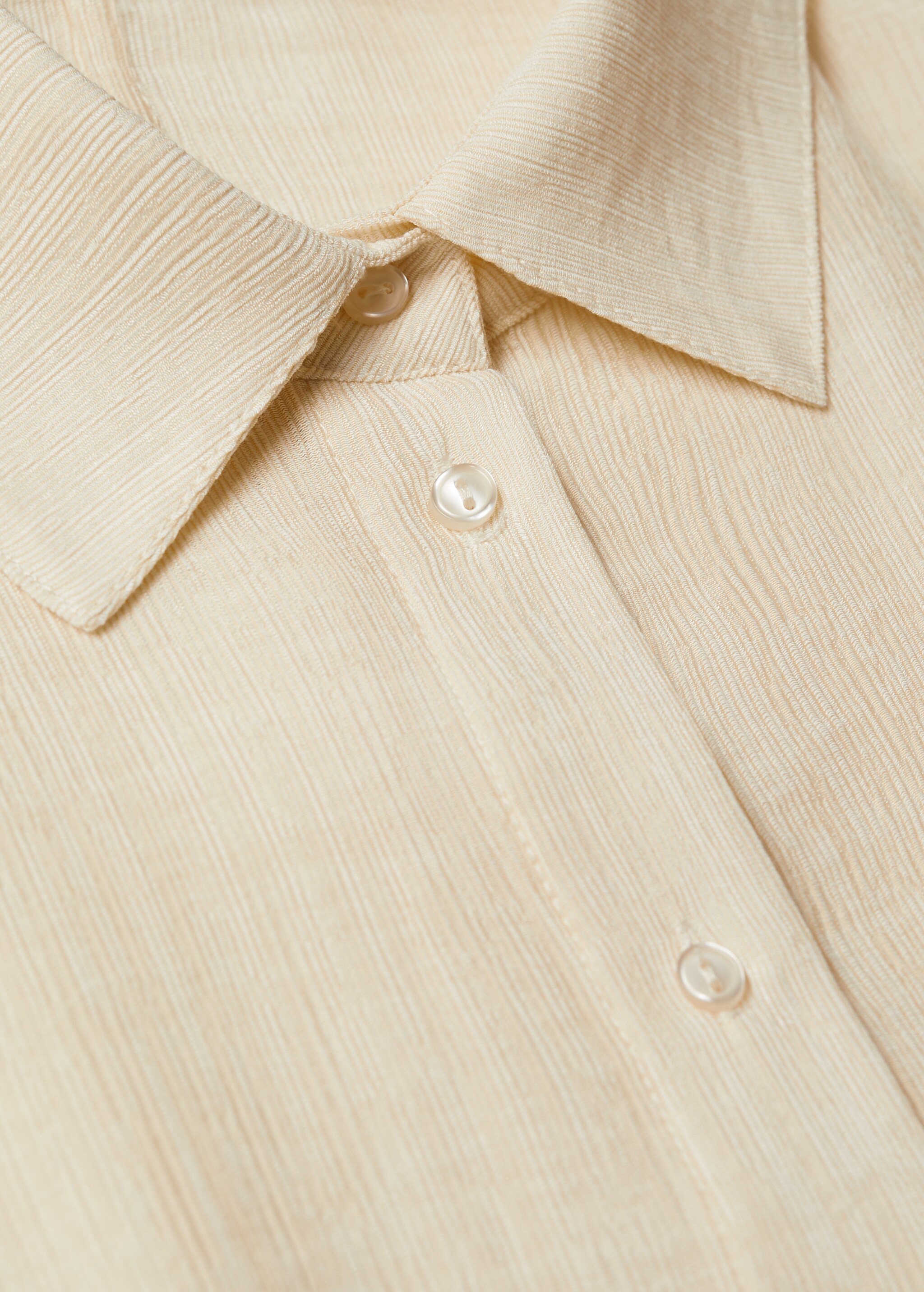 Camisa oversize textura - Detalle del artículo 8