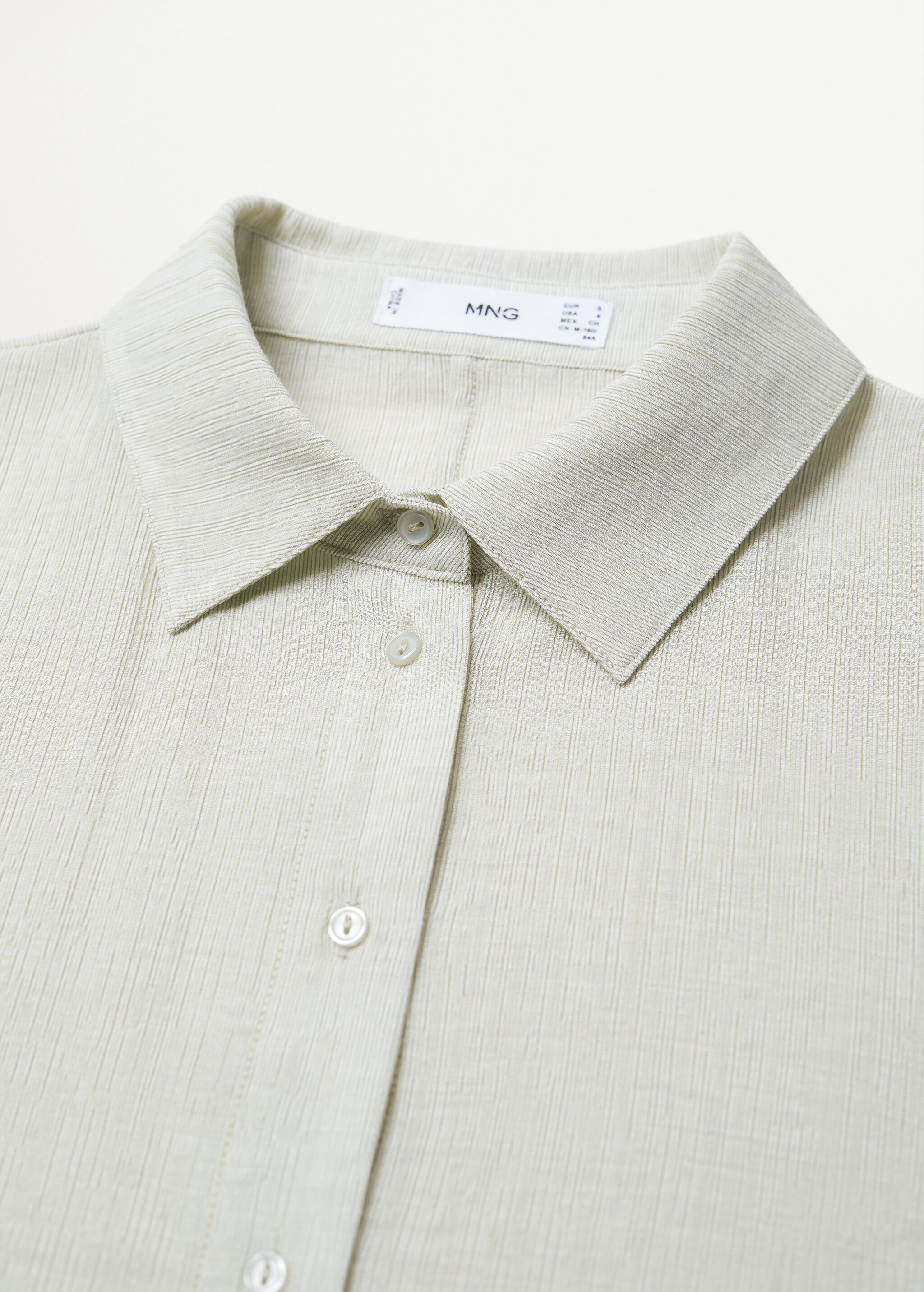 Camisa oversize textura - Detalle del artículo 8