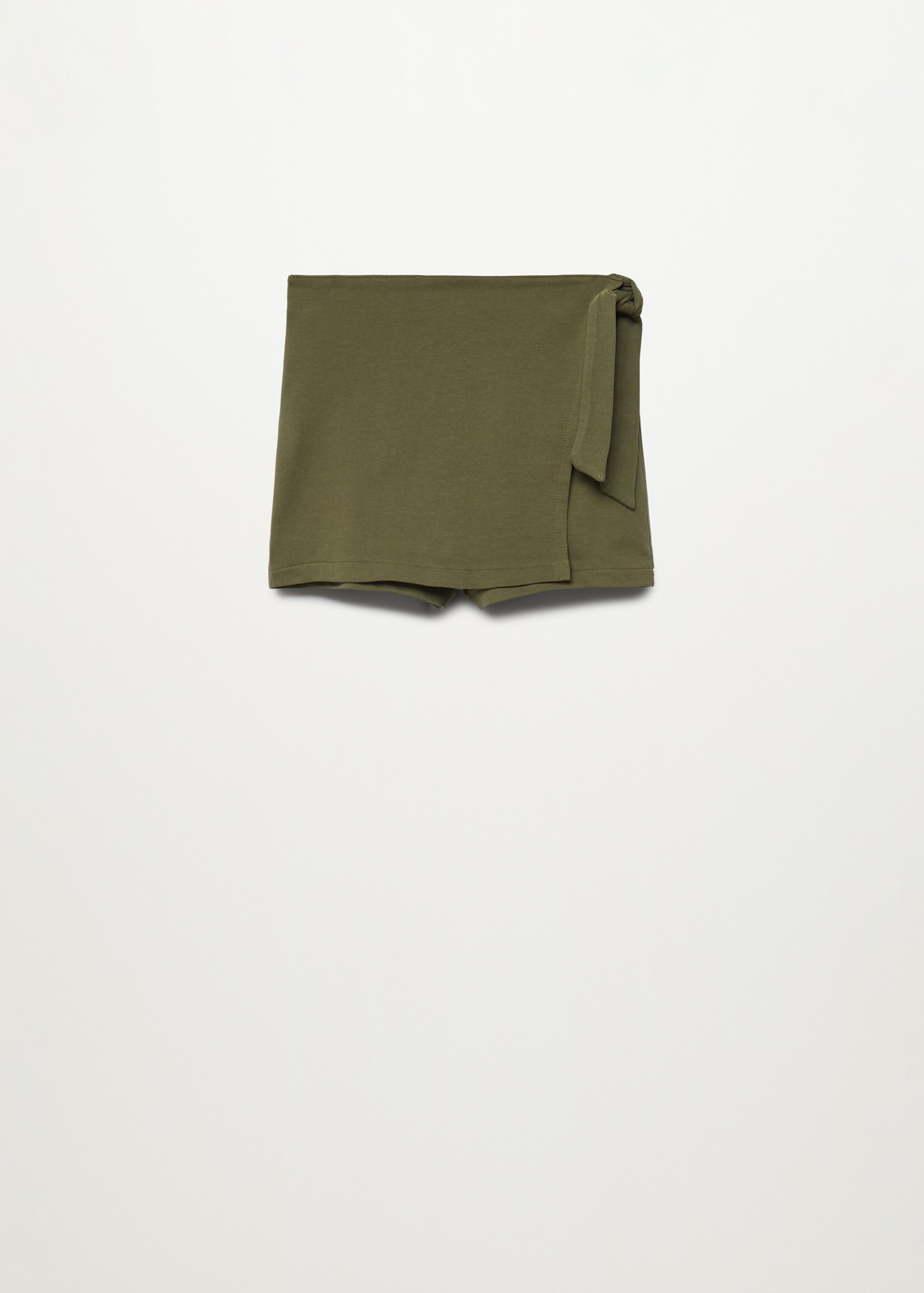 Knitted organic cotton shorts - Article without model