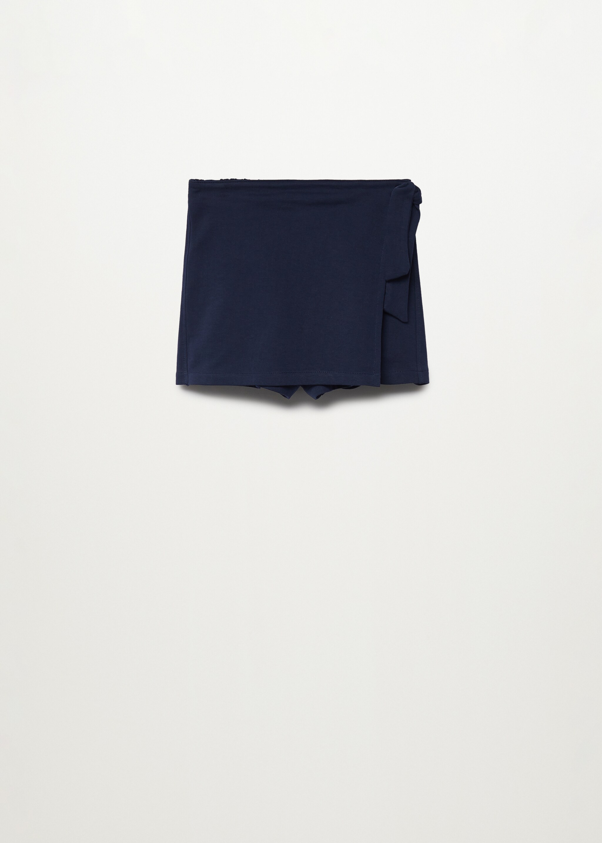 Knitted organic cotton shorts - Article without model