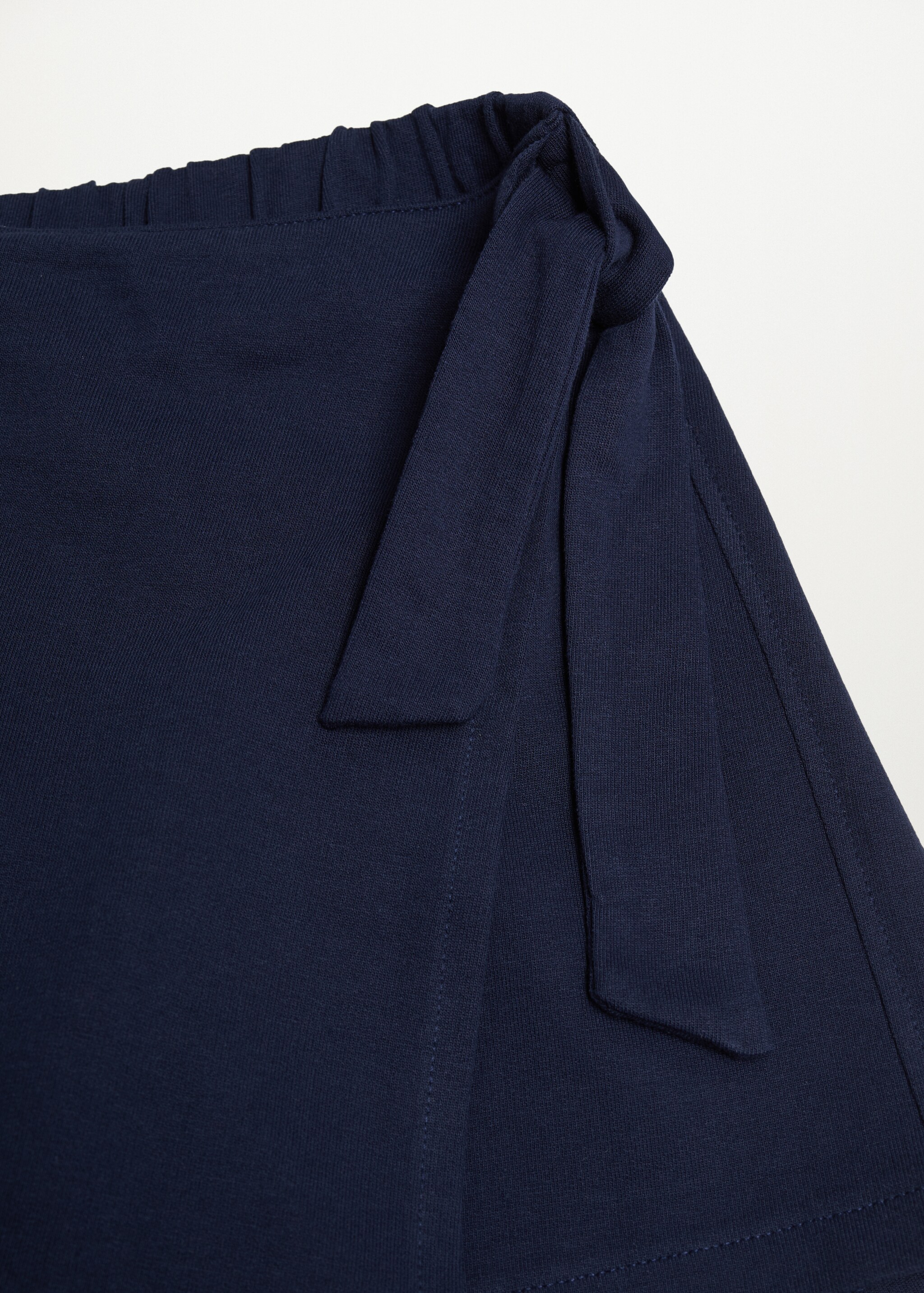 Knitted organic cotton shorts - Details of the article 8