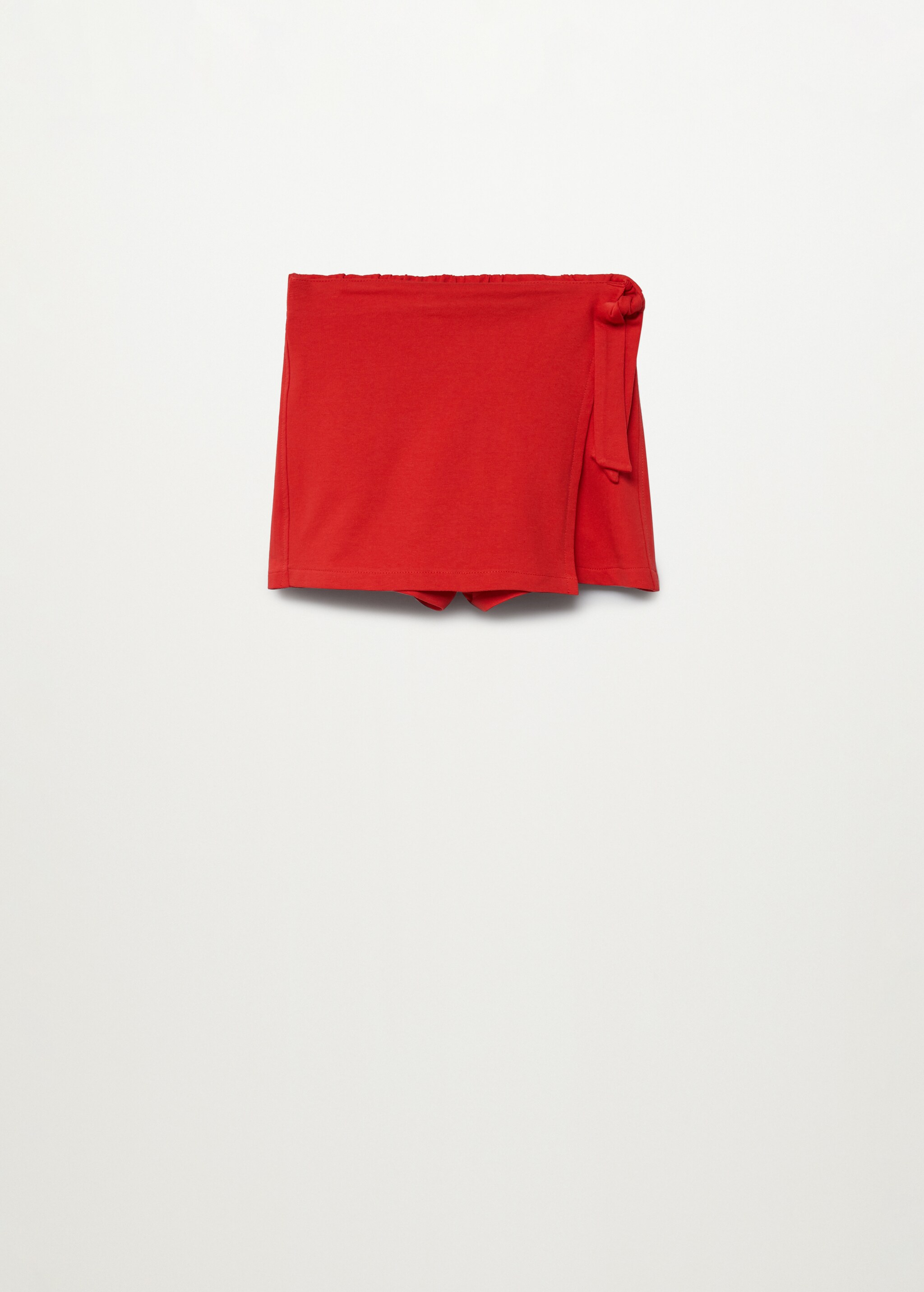 Knitted organic cotton shorts - Article without model