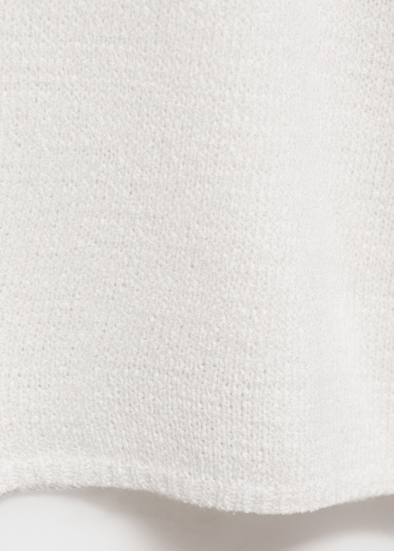 Lang gebreid vest - Detail van het artikel 0