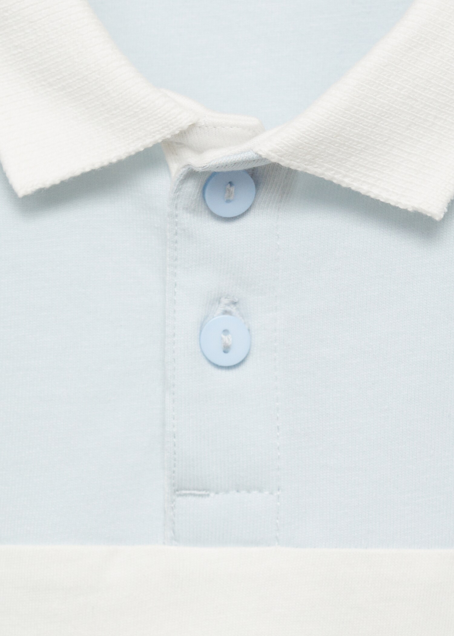 Gestreepte katoenen polo - Detail van het artikel 8