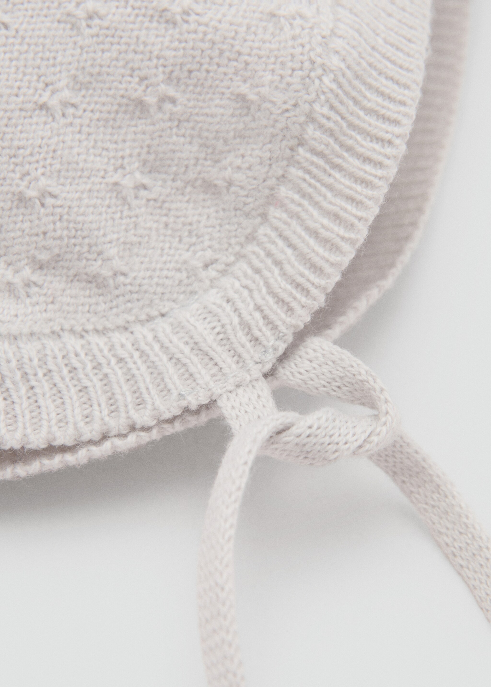 Czepek z dzianiny - Plan średni, Szary. Ref: 87076351-00.