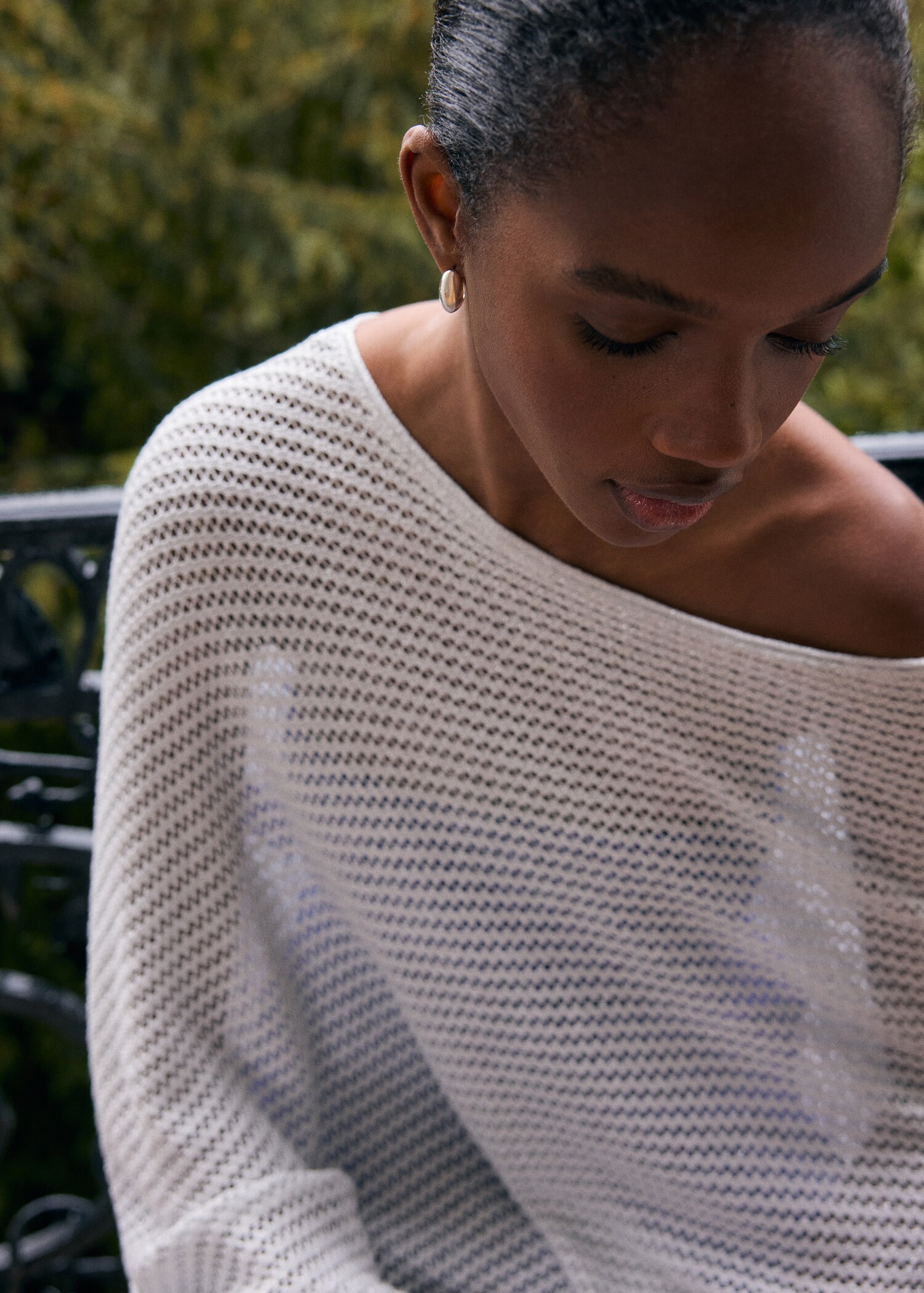 Knit cape - Details of the article 5
