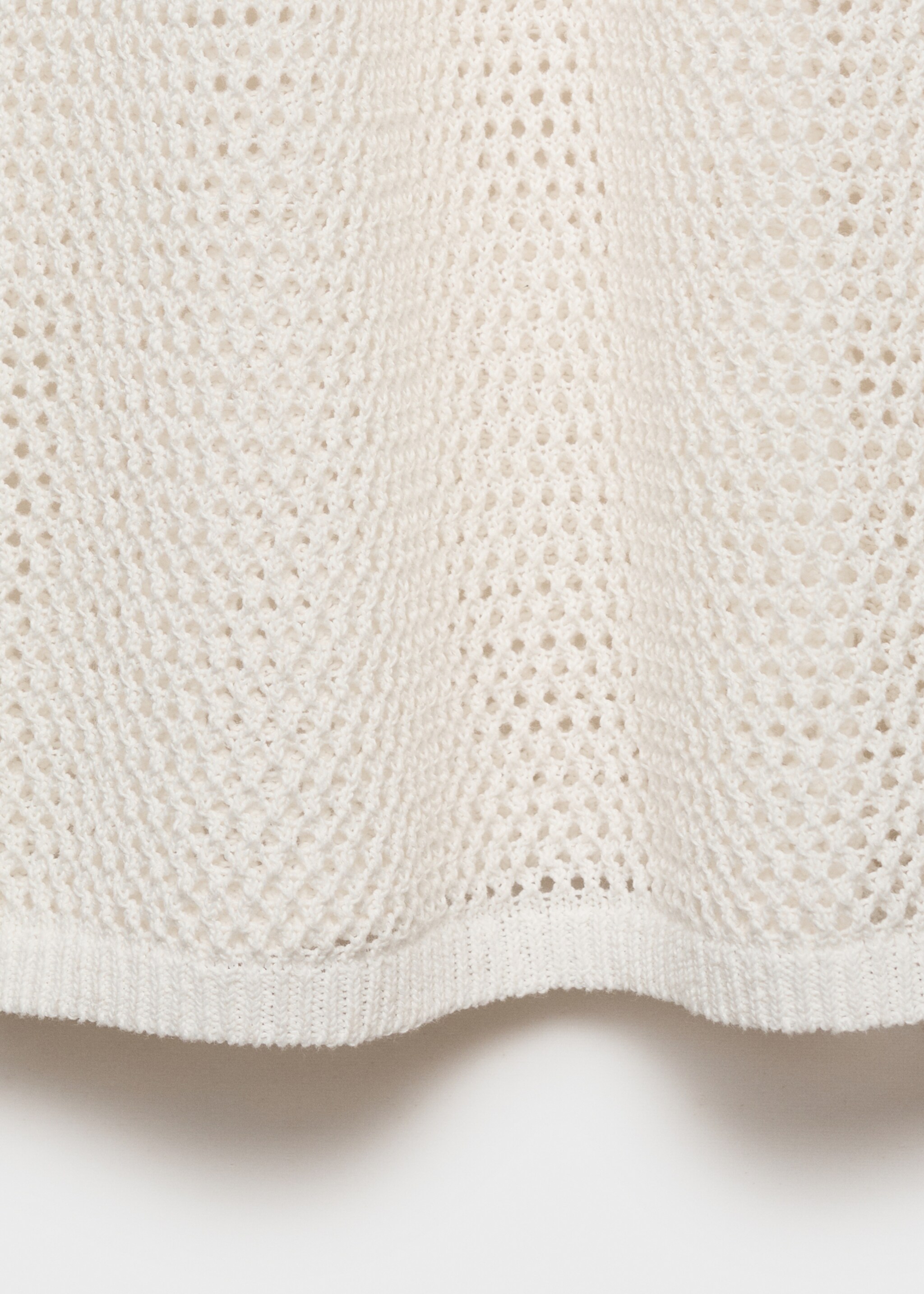 Robe crochet coton - Détail de l'article 0, Blanc cassé. Ref: 87076366-00.