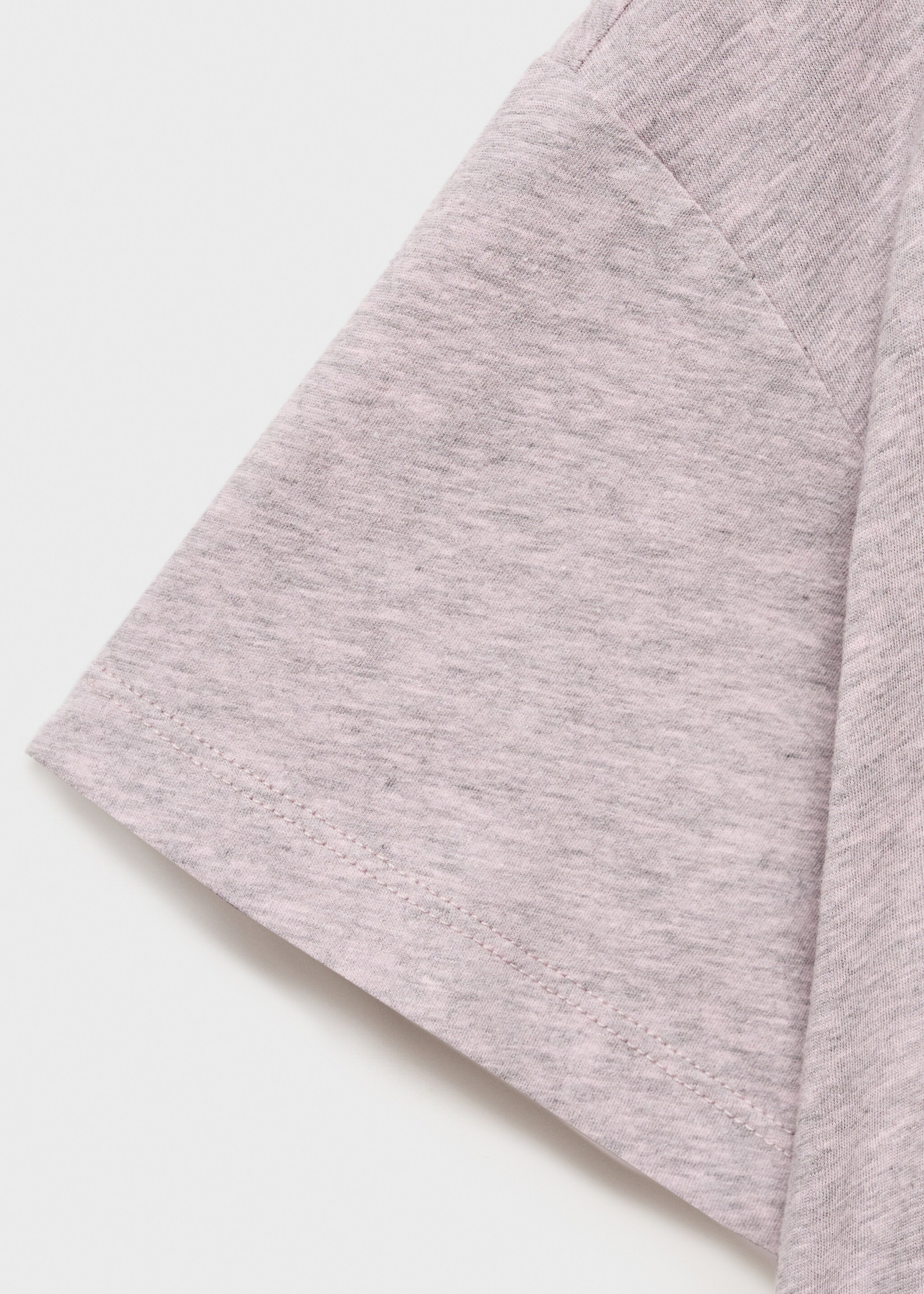 Kortärmad t-shirt bomull - Detaljer om artikeln 0, Lila. Ref: 87076709-00.