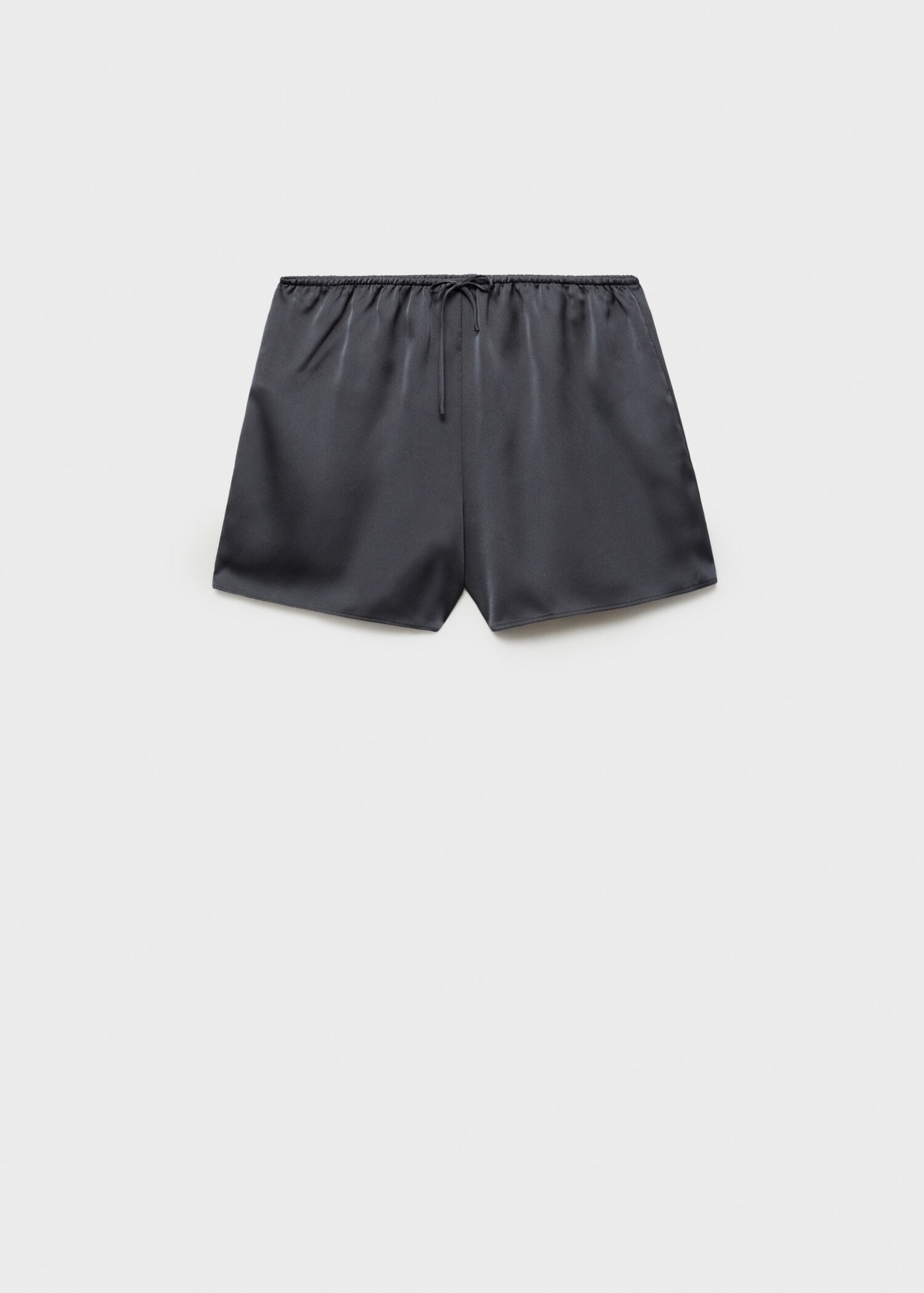 Satin bow shorts - Article without model