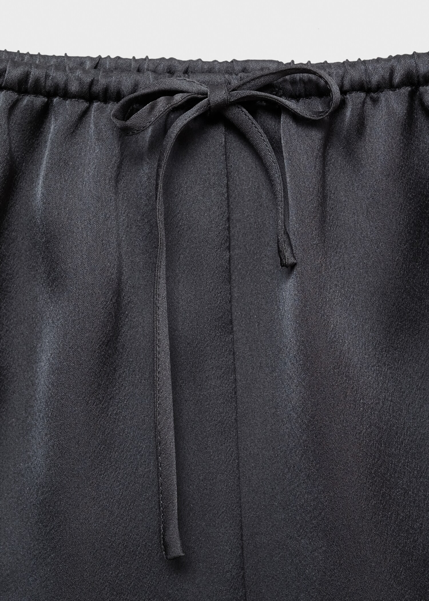 Satin bow shorts - Details of the article 8