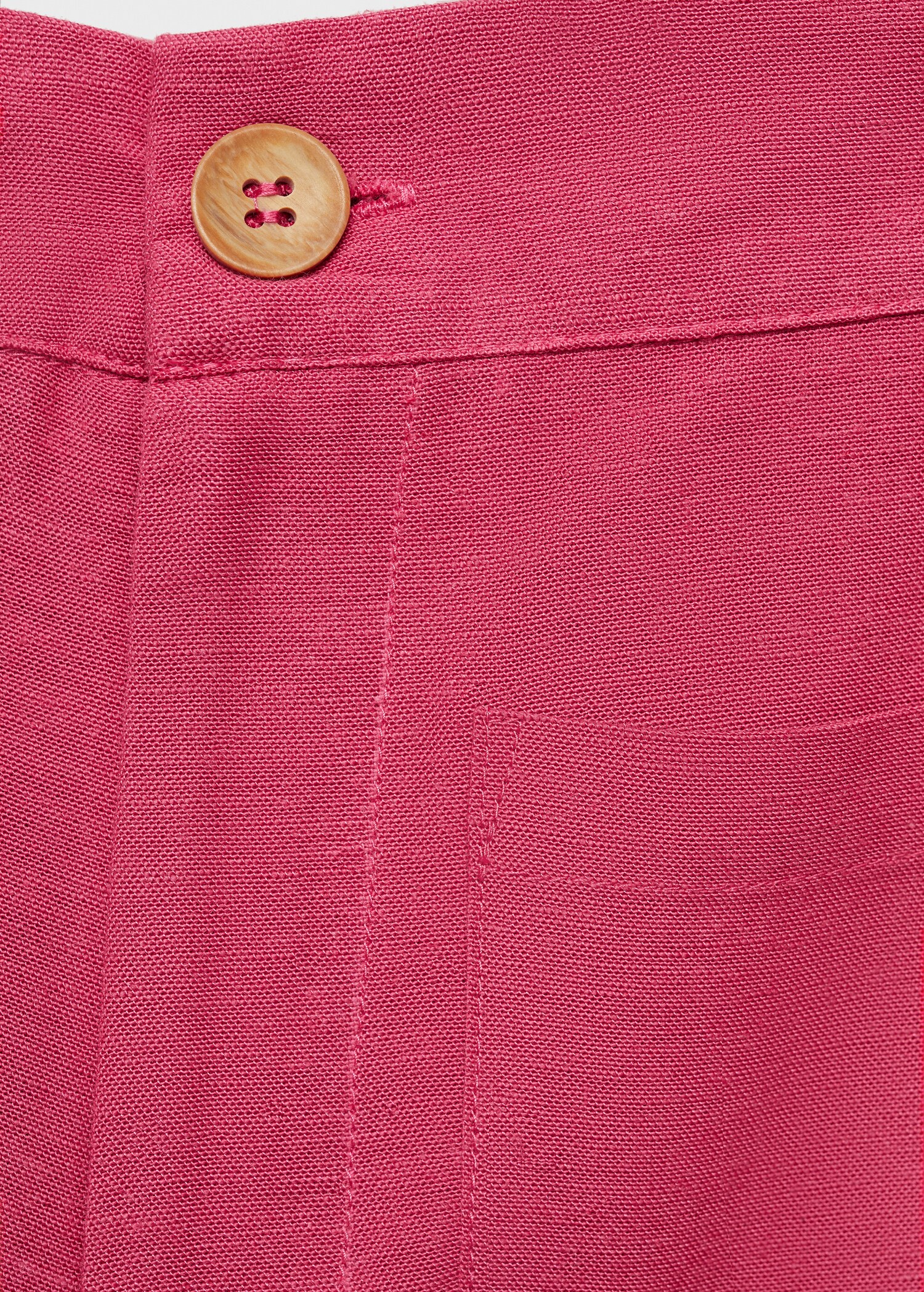 Linen-blend culotte trousers - Details of the article 8