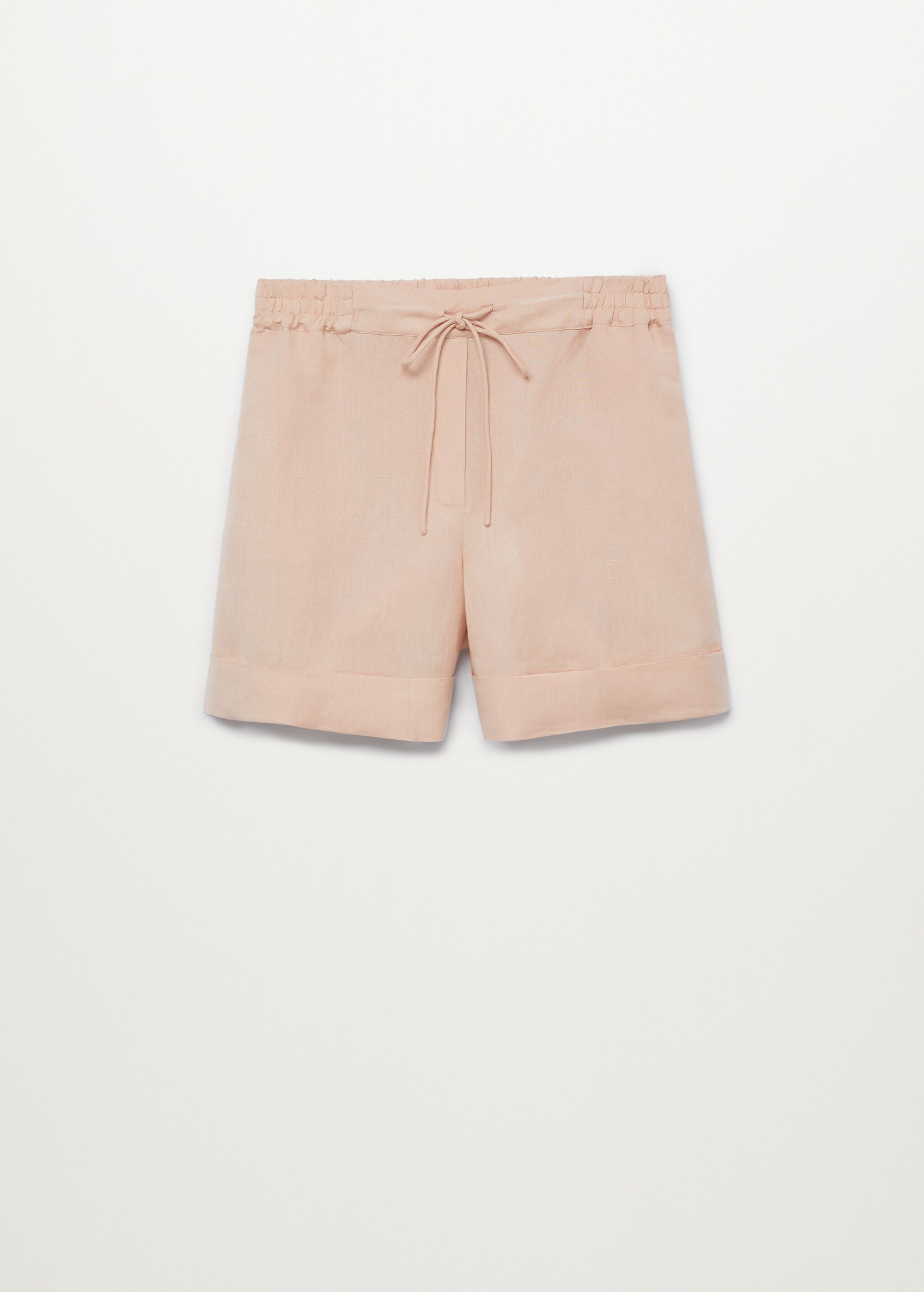 Short tiro alto lino - Artículo sin modelo
