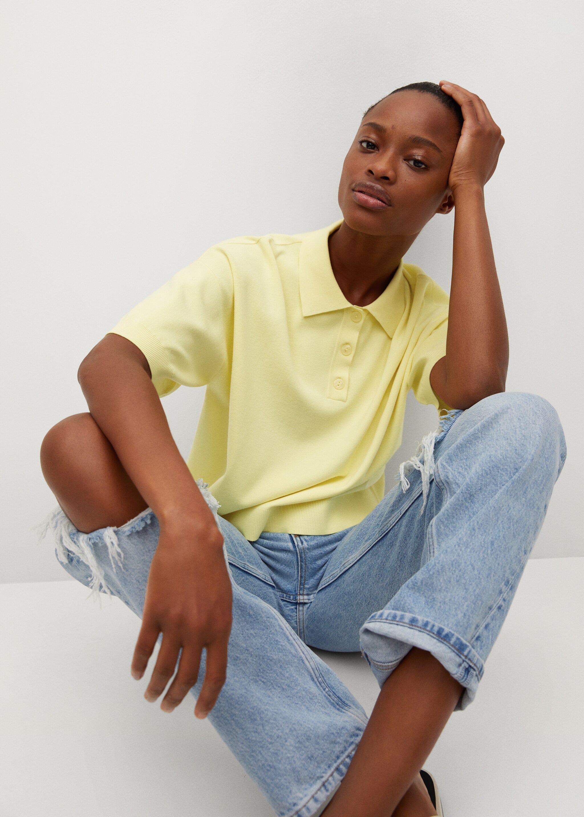 Polokošile crop oversize - Detail zboží 1