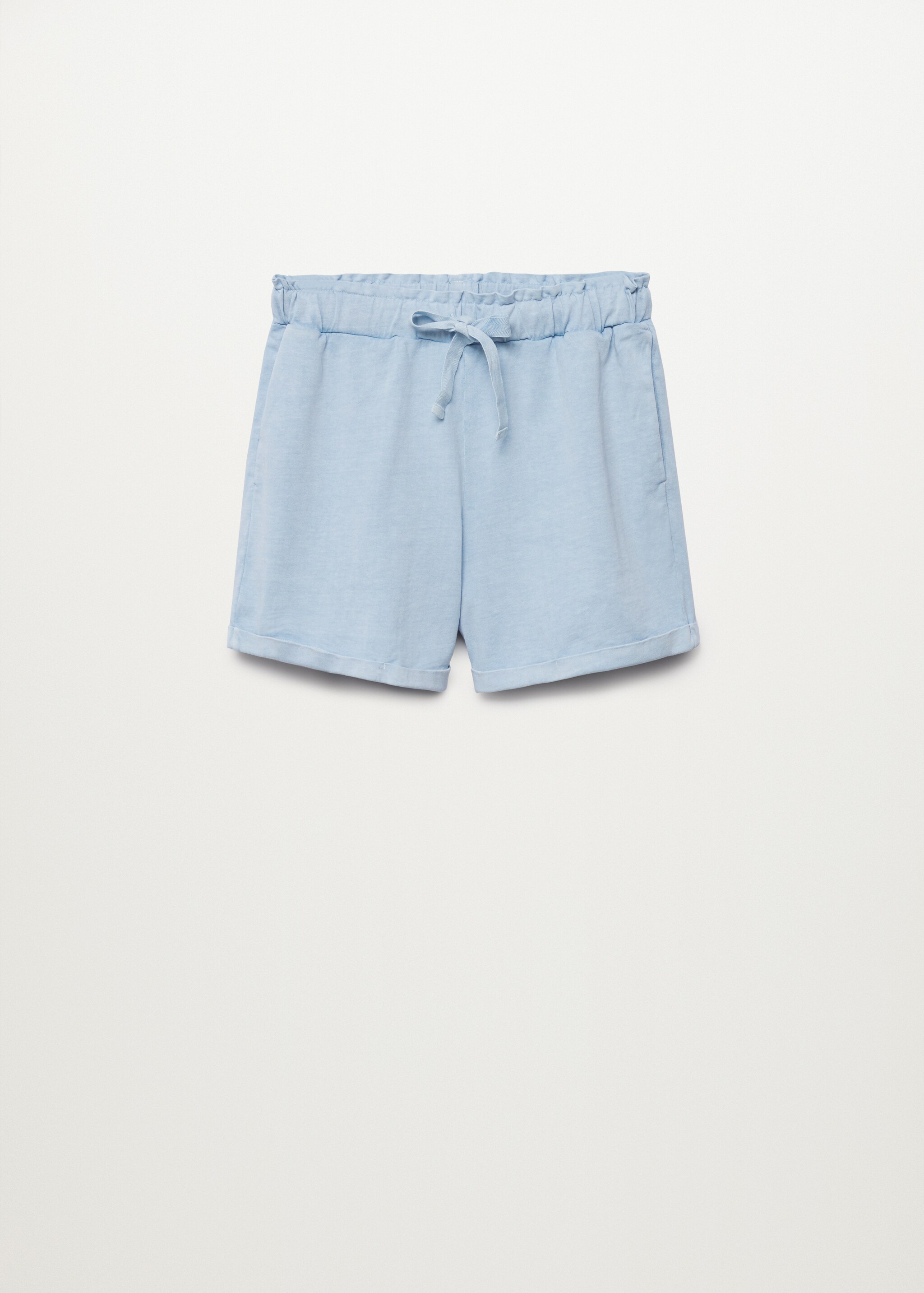 Mineral dye cotton shorts - Article without model