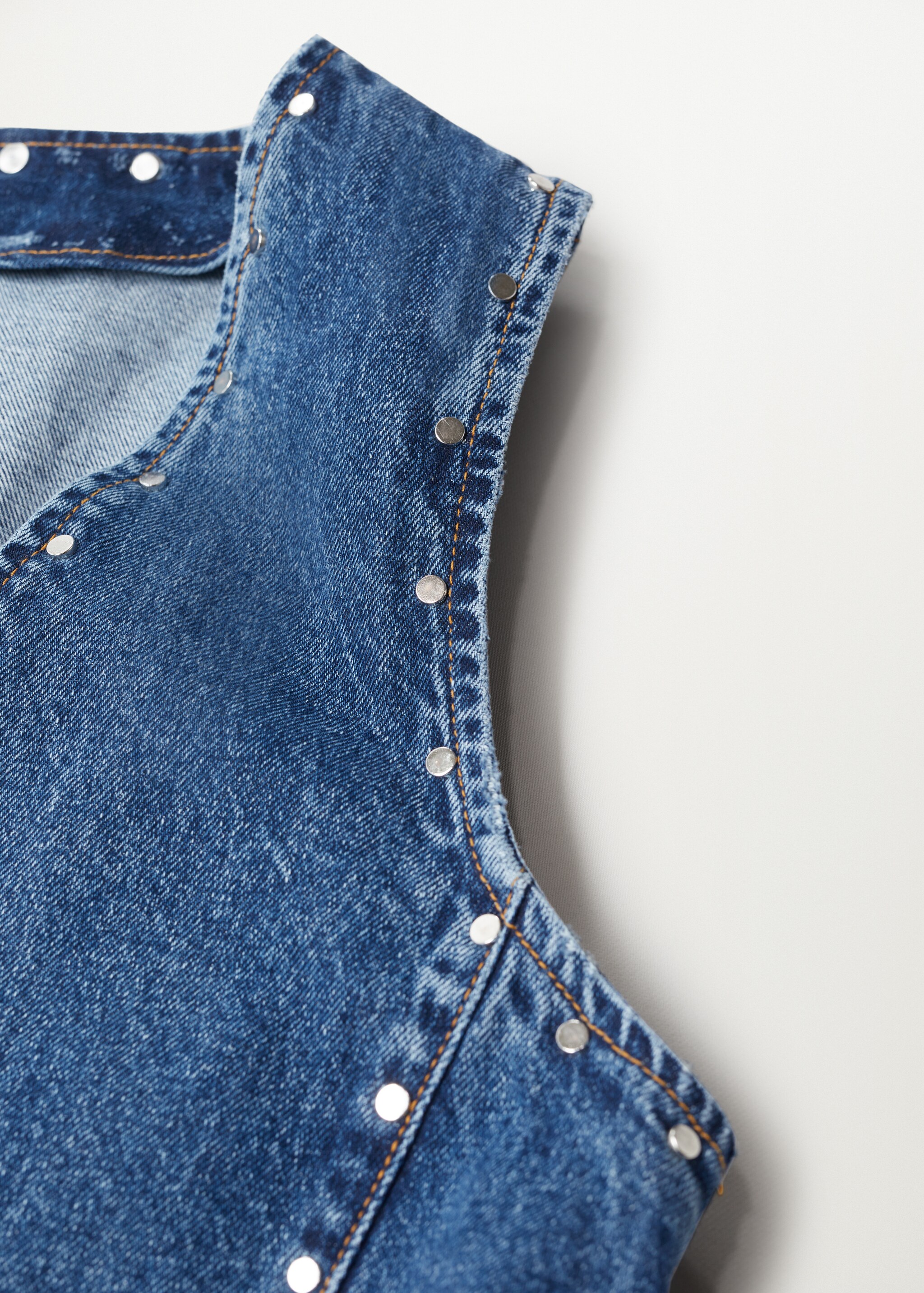 Chaleco denim tachuelas - Detalle del artículo 8
