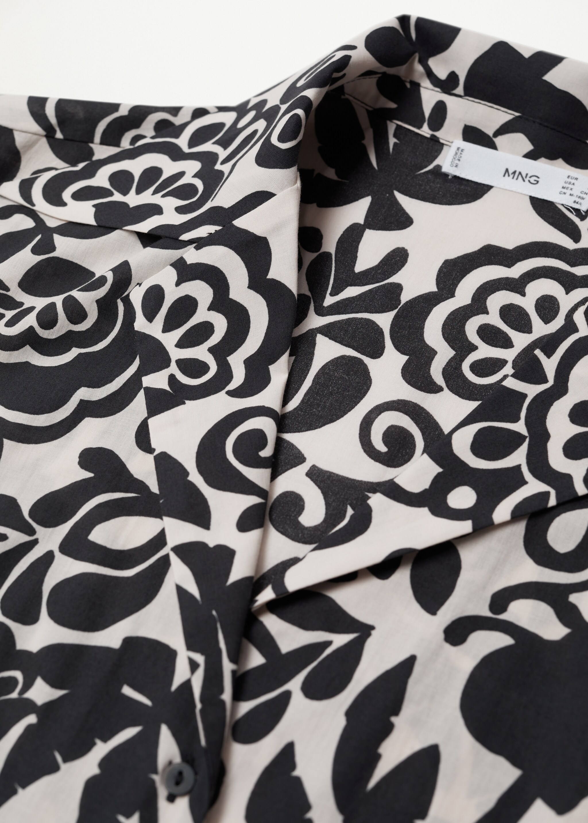 Printed cotton shirt - Details of the article 8