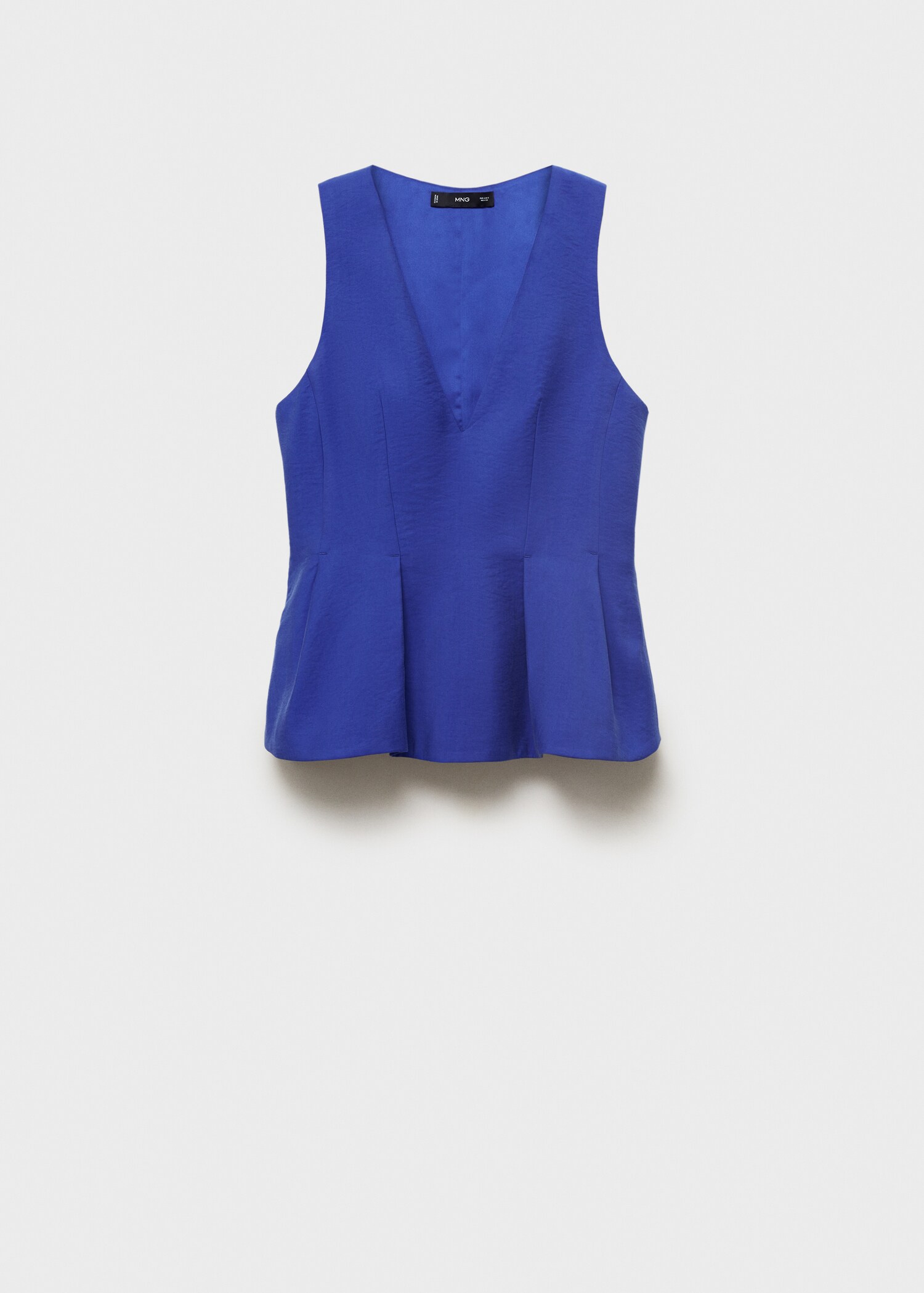 Modal V-neck top - Article without model