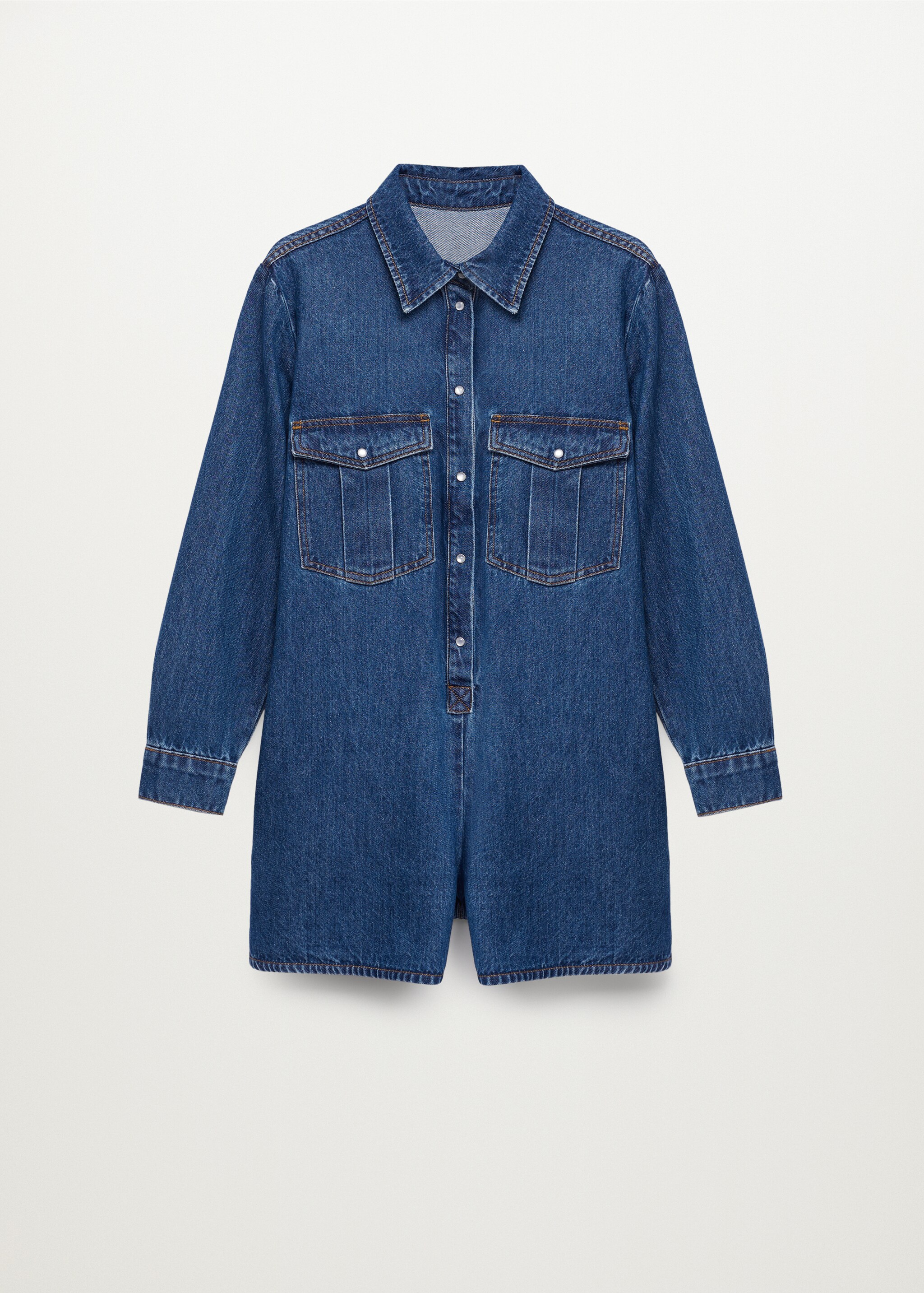 Mono corto denim - Artículo sin modelo
