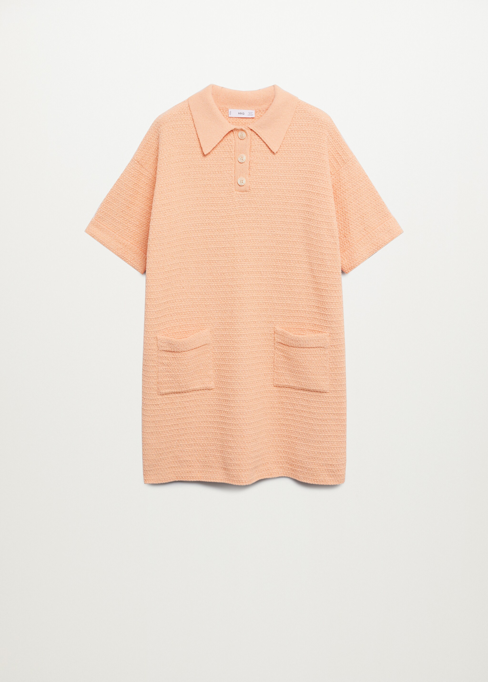 Vestido punto estilo polo - Artículo sin modelo