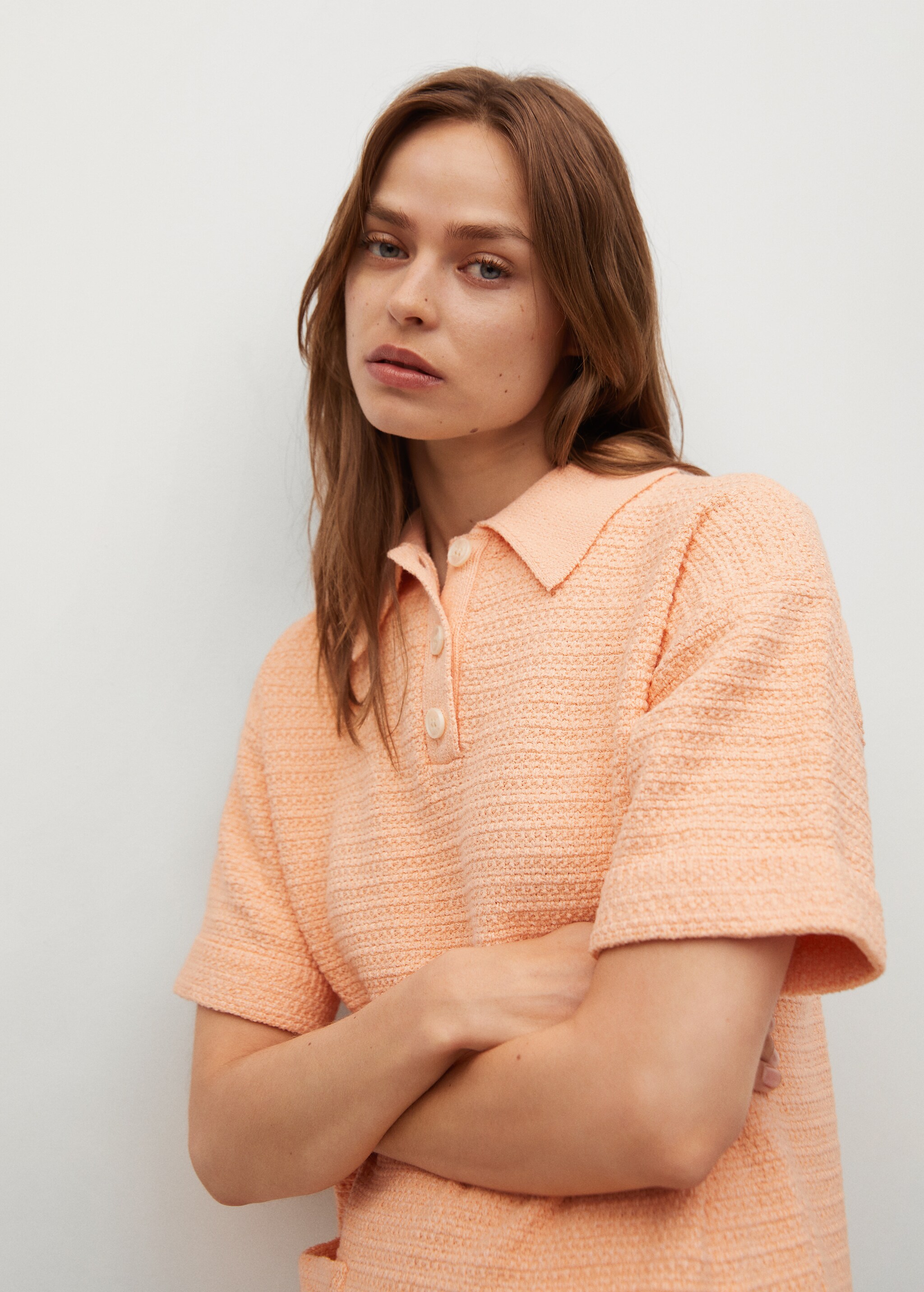 Vestido punto estilo polo - Detalle del artículo 2