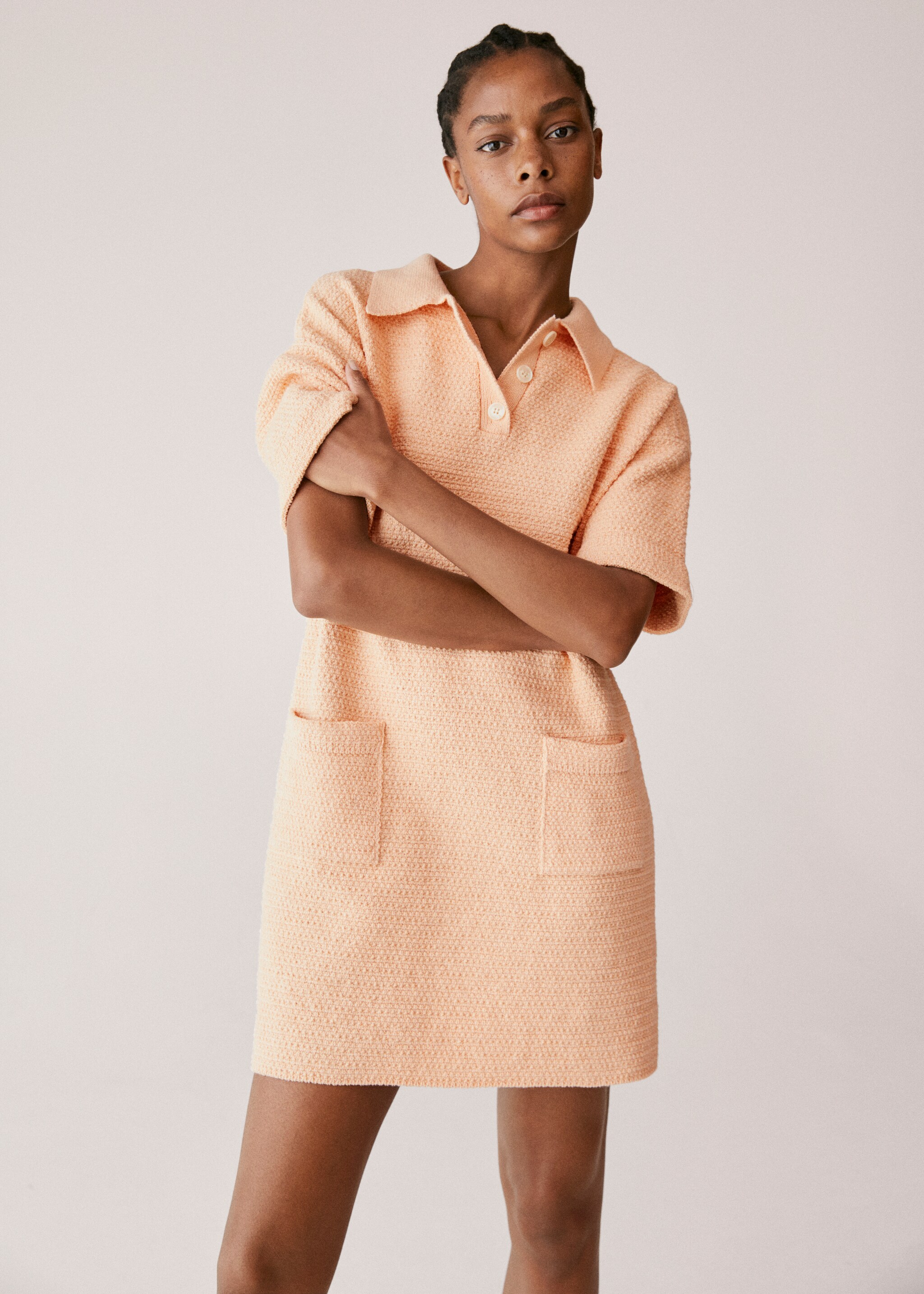 Vestido punto estilo polo - Detalle del artículo 5