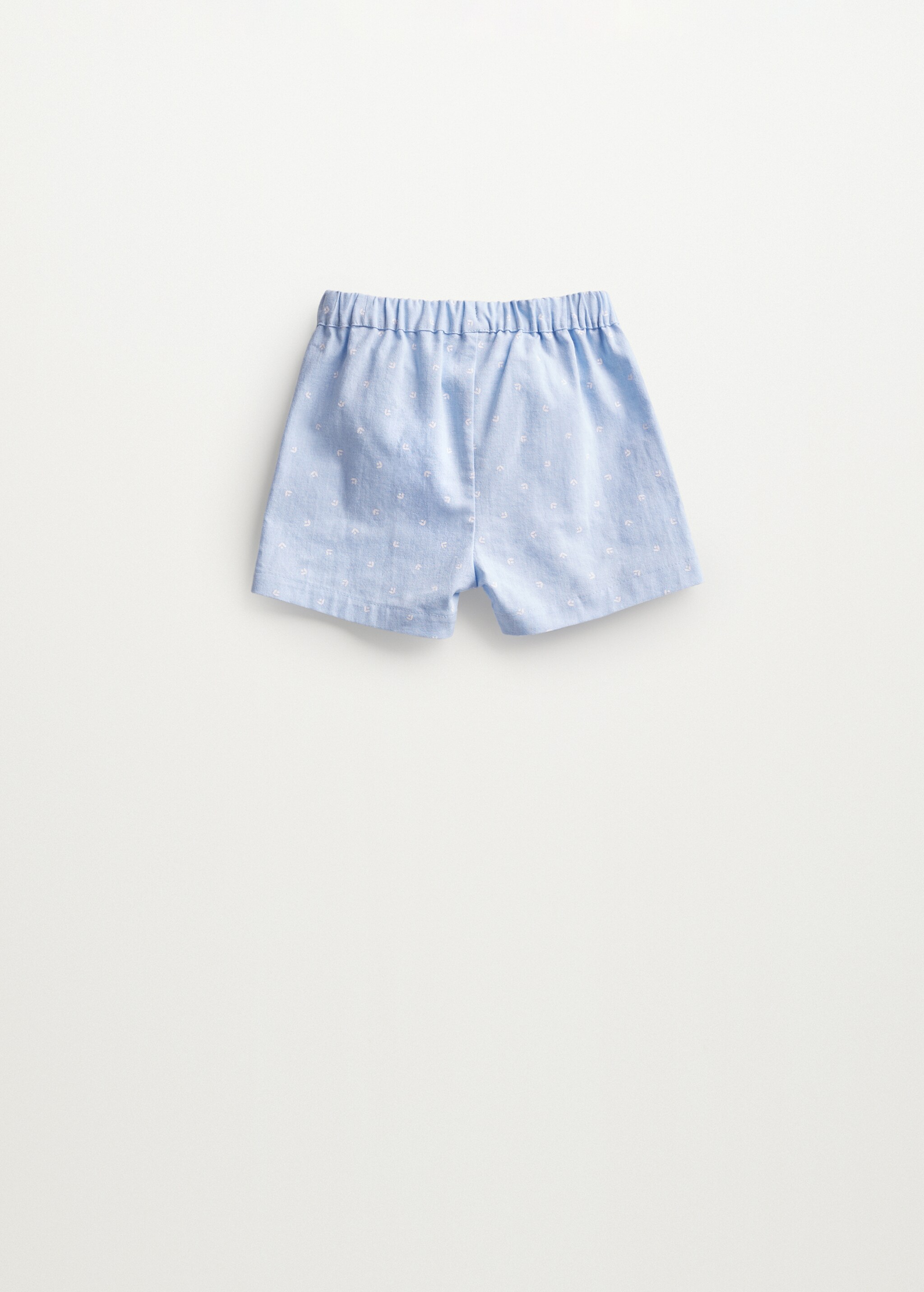 Bermudas algodón estampadas - Reverso del artículo