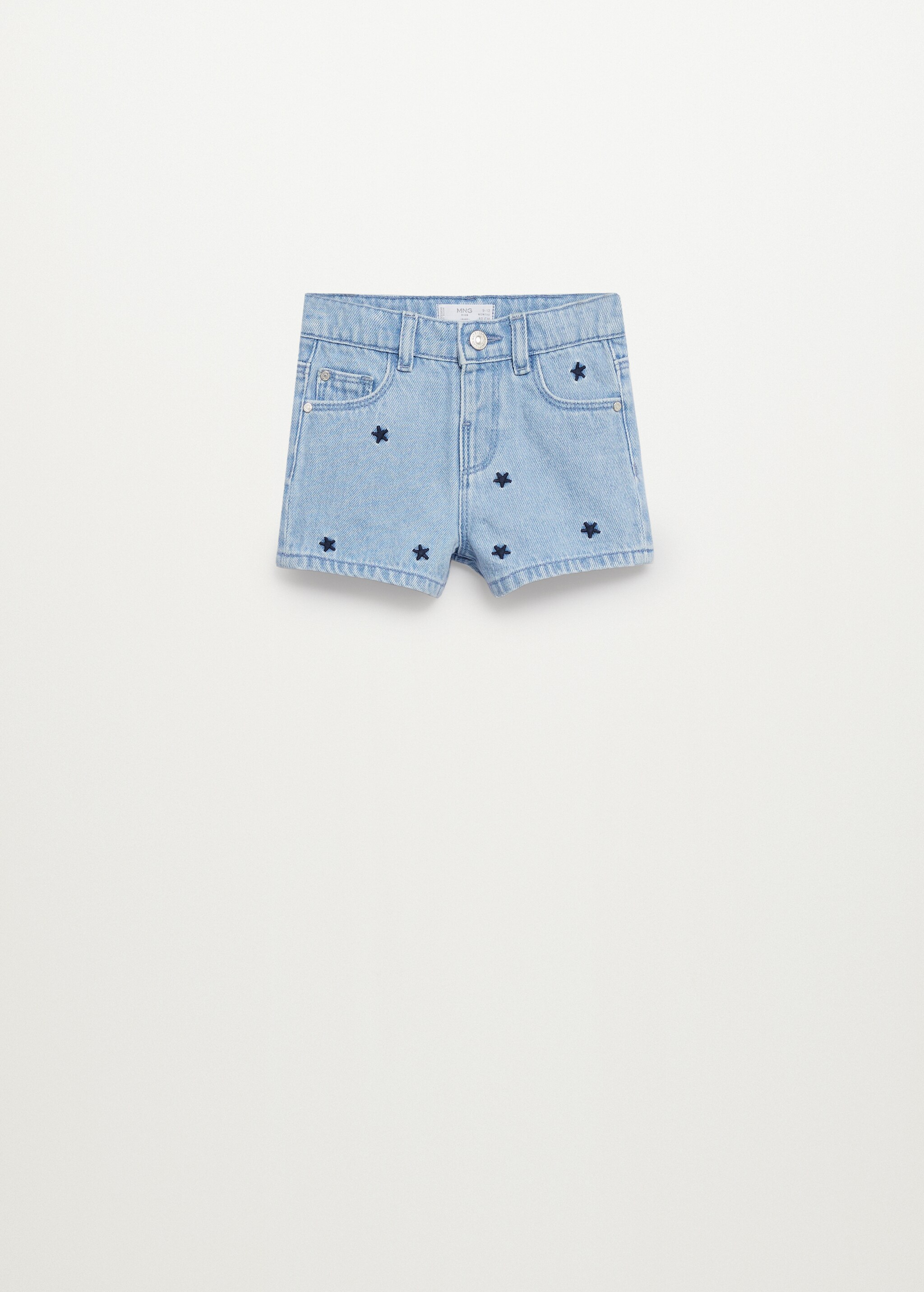 Short denim bordado - Artículo sin modelo