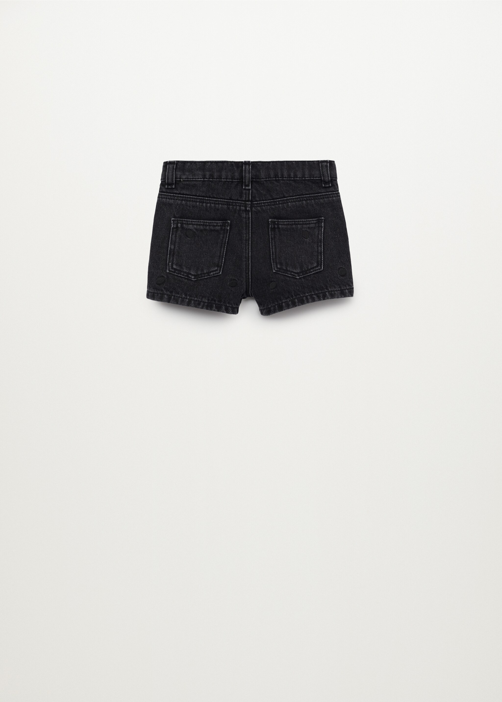 Short denim bordado - Reverso del artículo