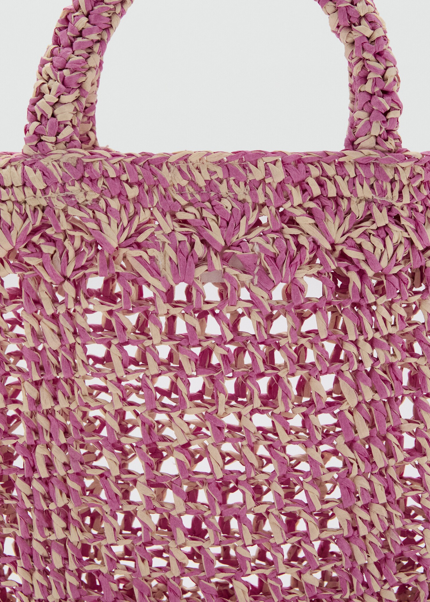 Small raffia bag - Details of the article 1