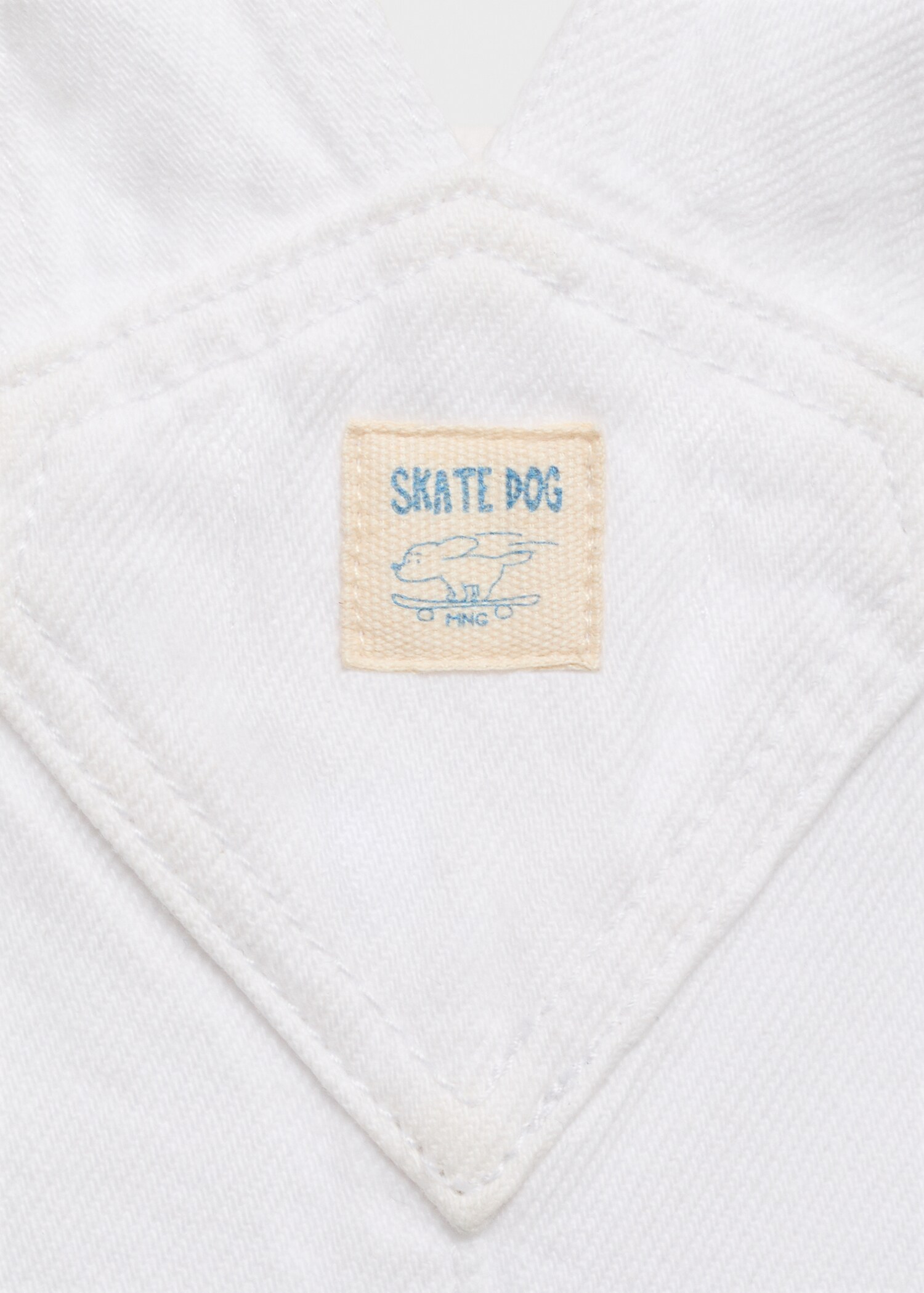 Kurze Denim-Latzhose - Detail des Artikels 0