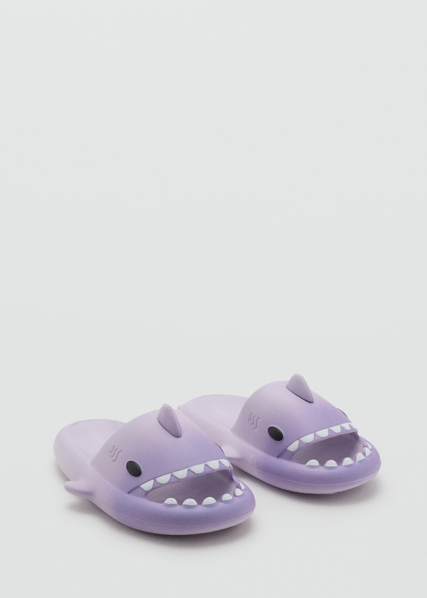 Shark-design flip-flops - Medium plane