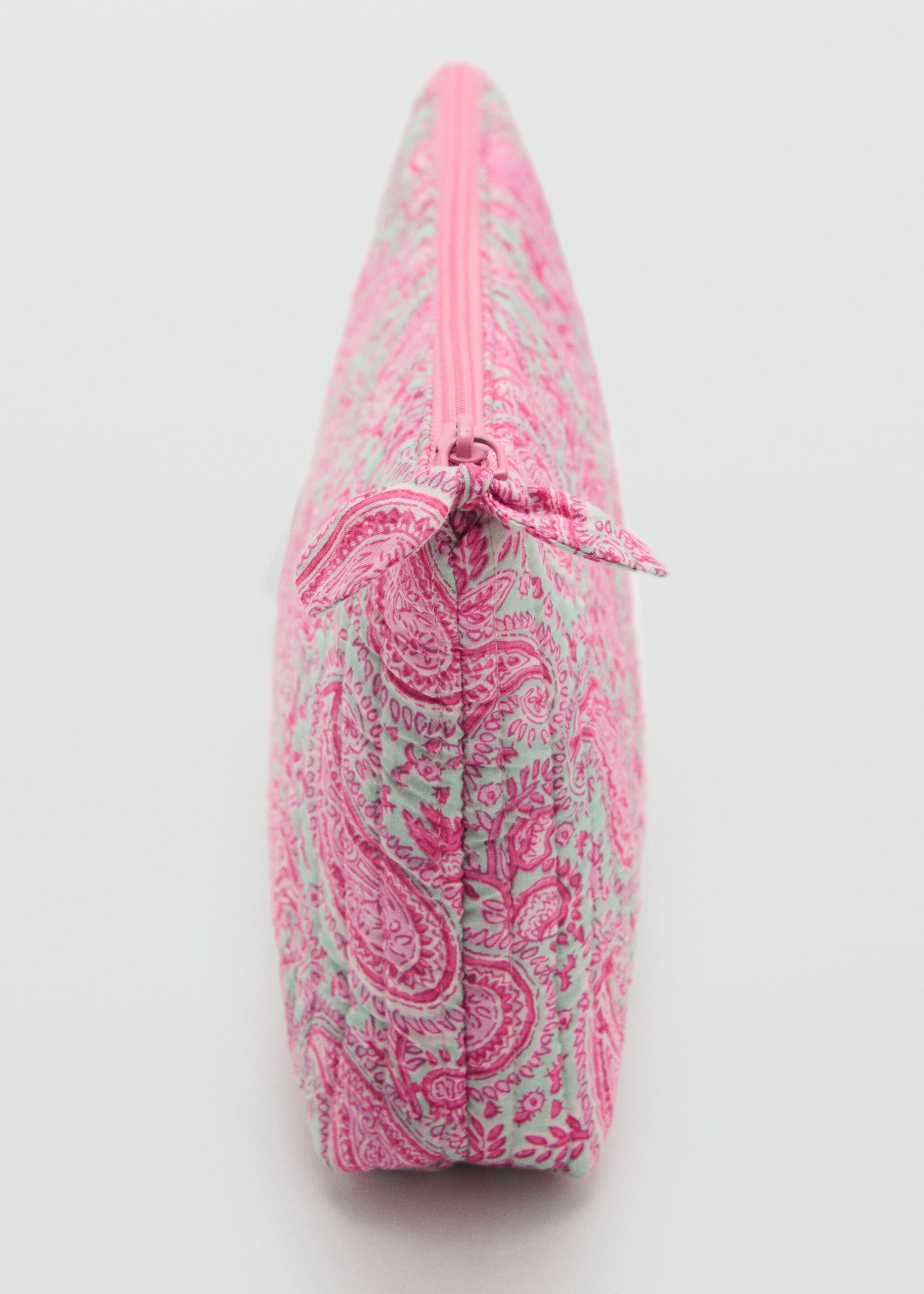 Necessaire trapuntato stampa - Dettaglio dell'articolo 1, Rosa. Ref: 87077690-00.