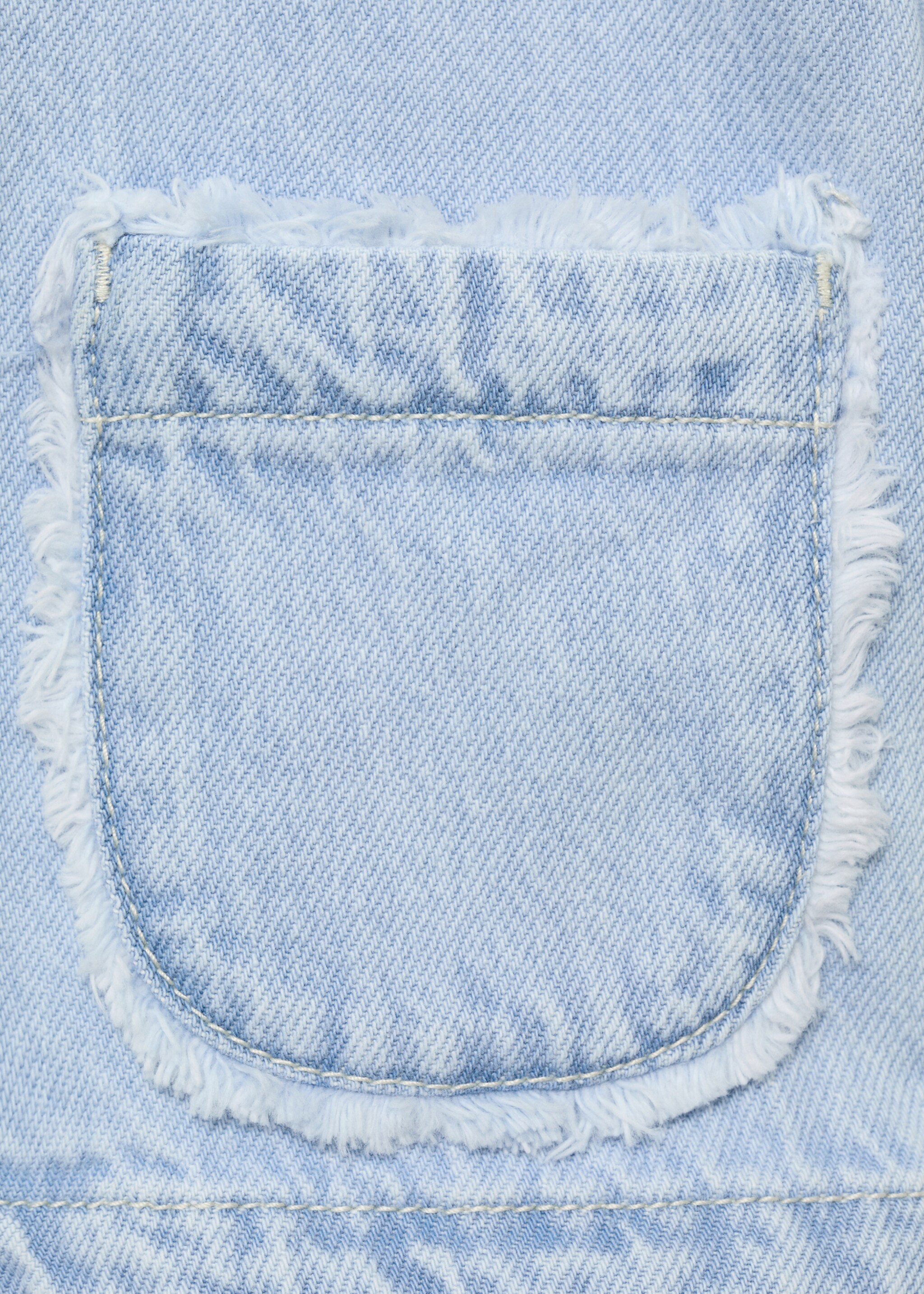 Veste en jean nœud - Détail de l'article 0, Bleu clair. Ref: 87077699-00.