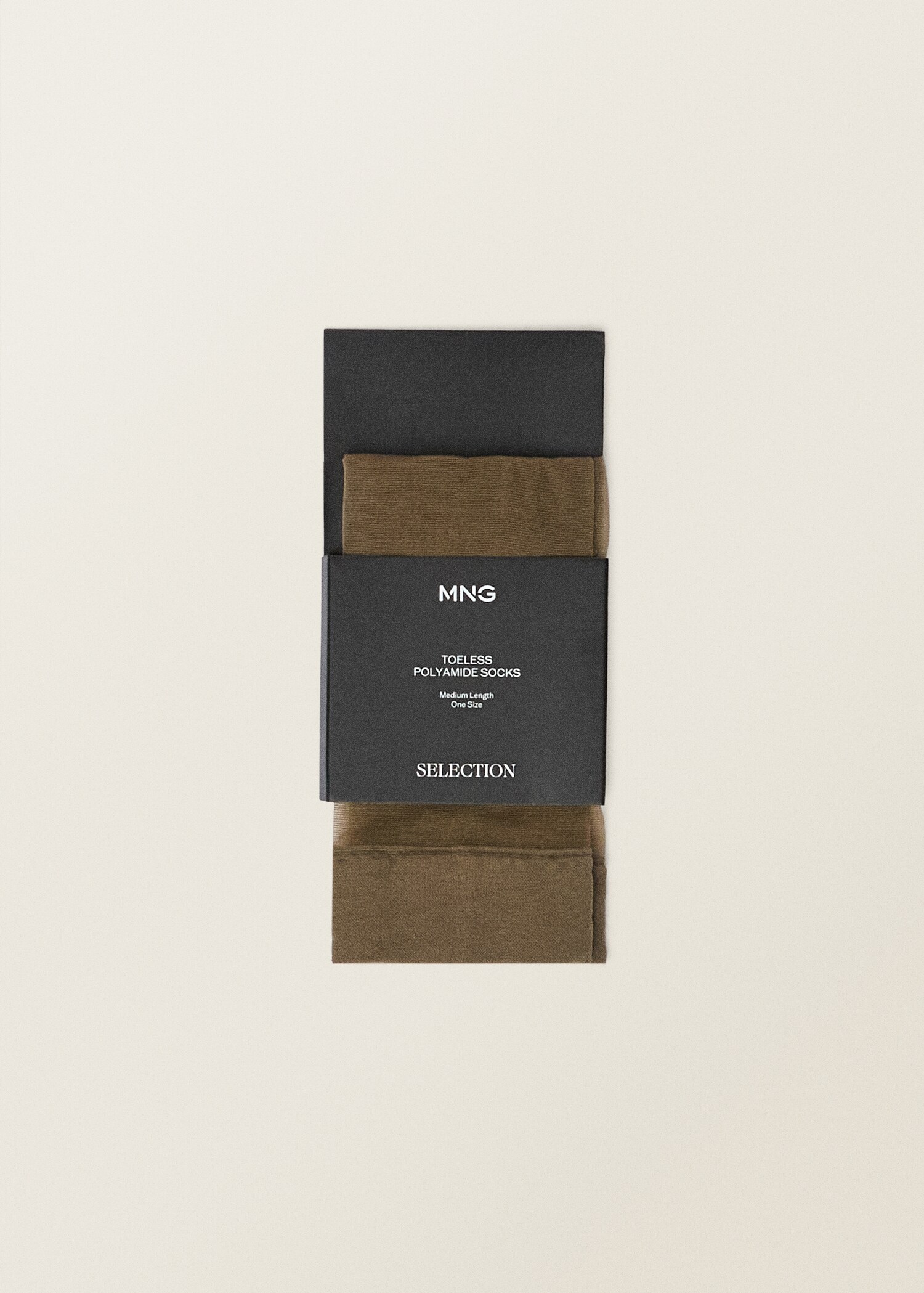 Thin veiled socks with opening - Details of the article 2