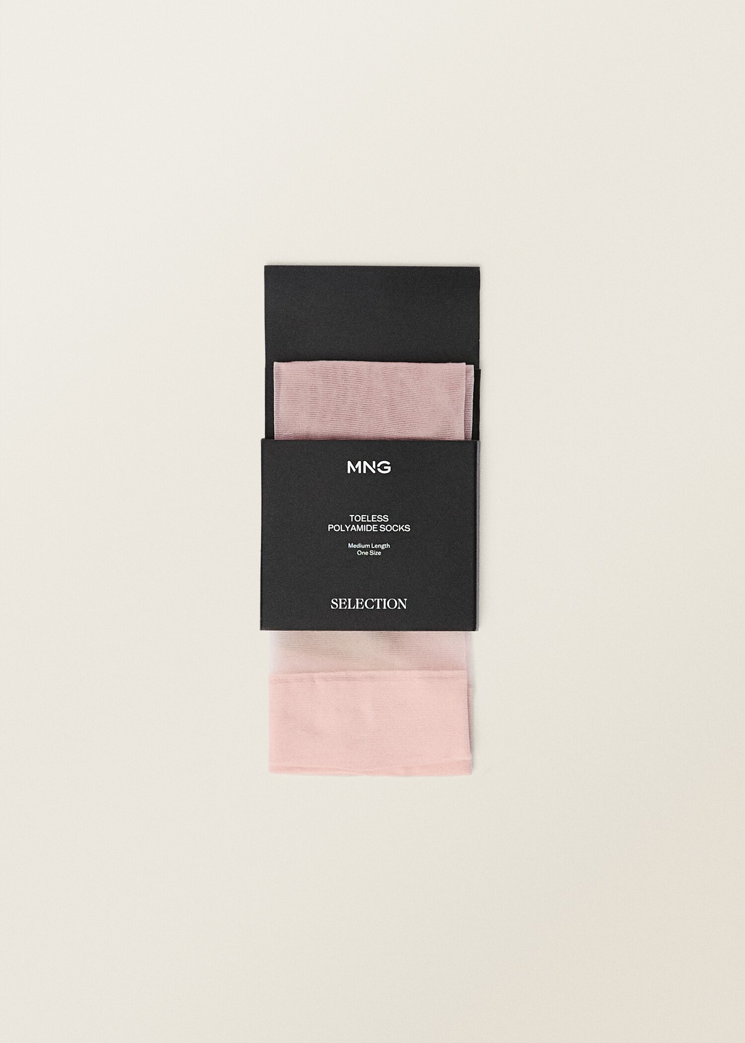 Thin veiled socks with opening - Details of the article 2