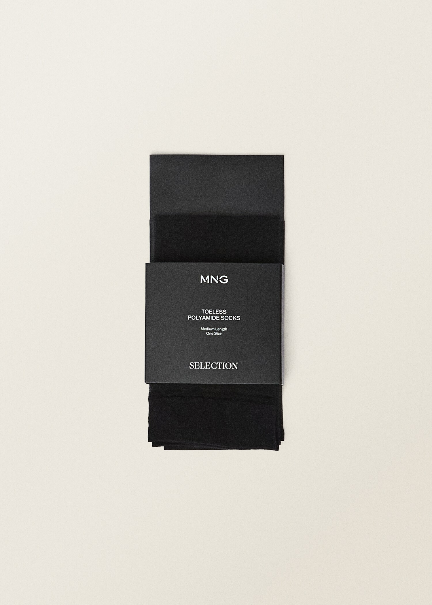 Thin veiled socks with opening - Details of the article 2