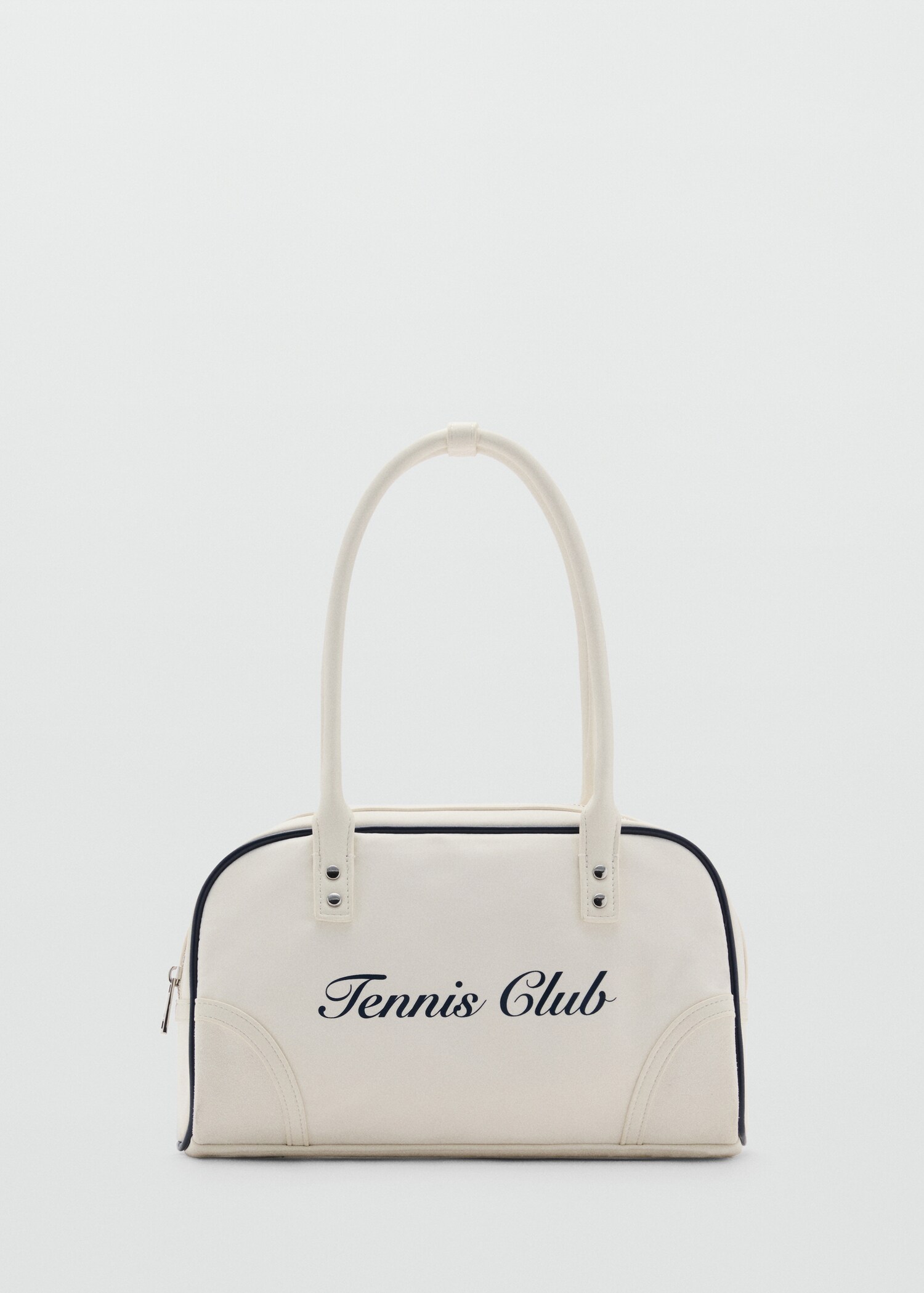 Shoulder bag with printed message - Article without model