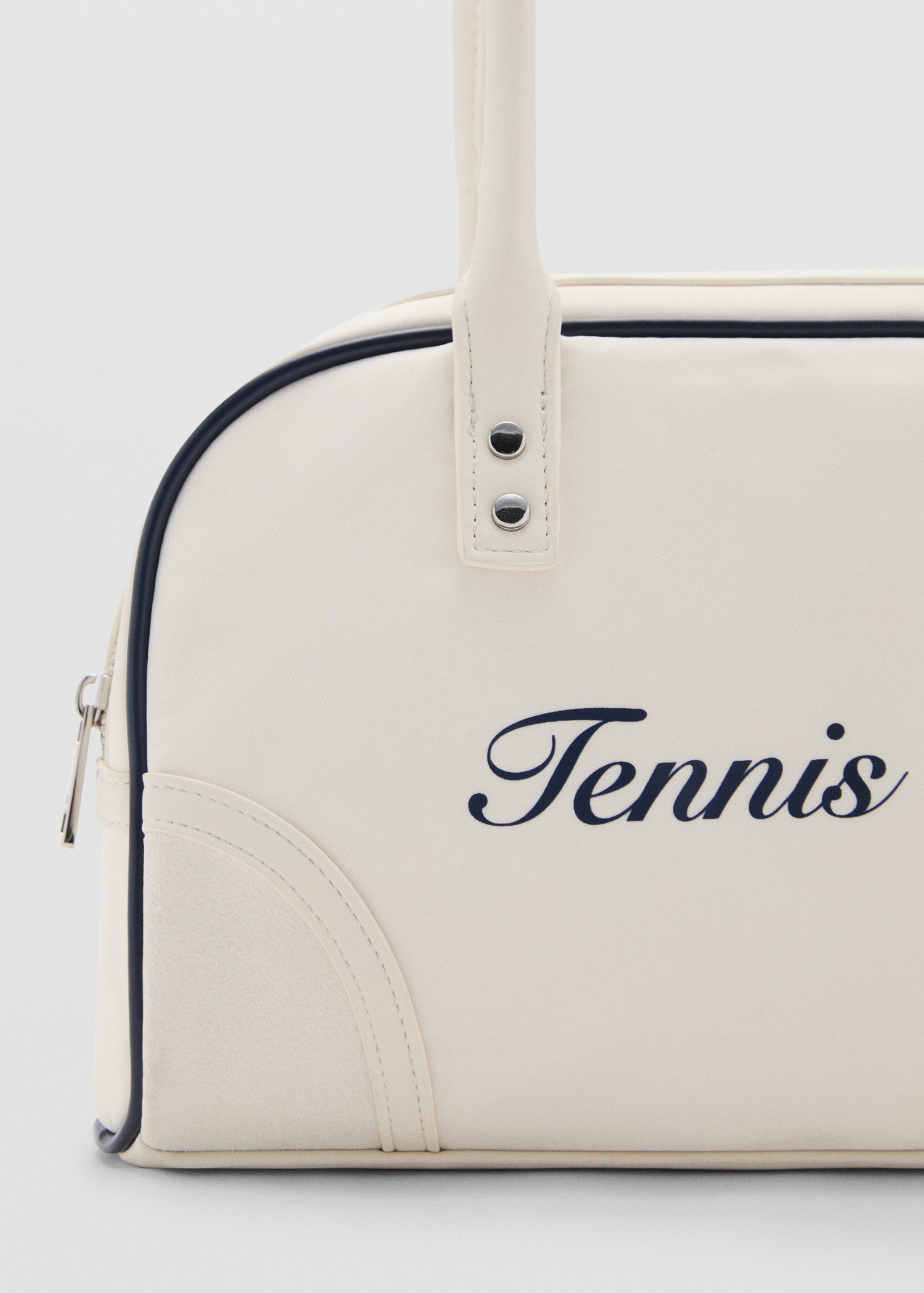 Shoulder bag with printed message - Details of the article 1