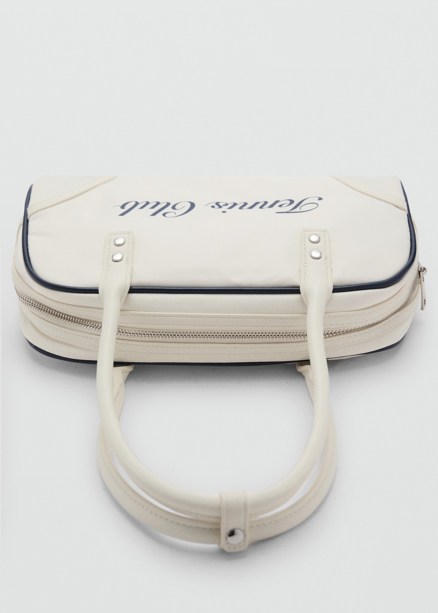 Shoulder bag with printed message - Details of the article 2