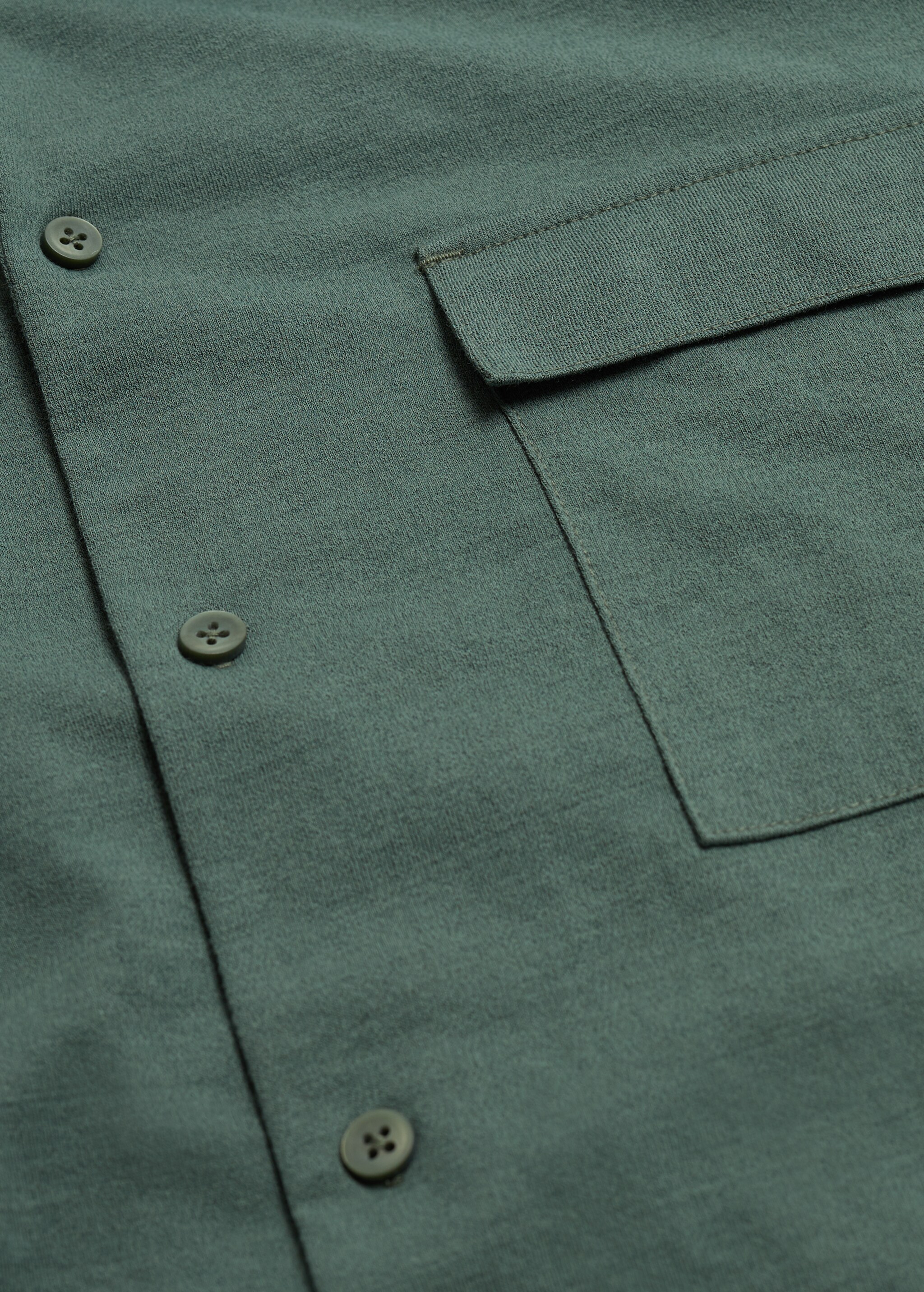 Camisa regular fit algodón bolsillo - Detalle del artículo 8