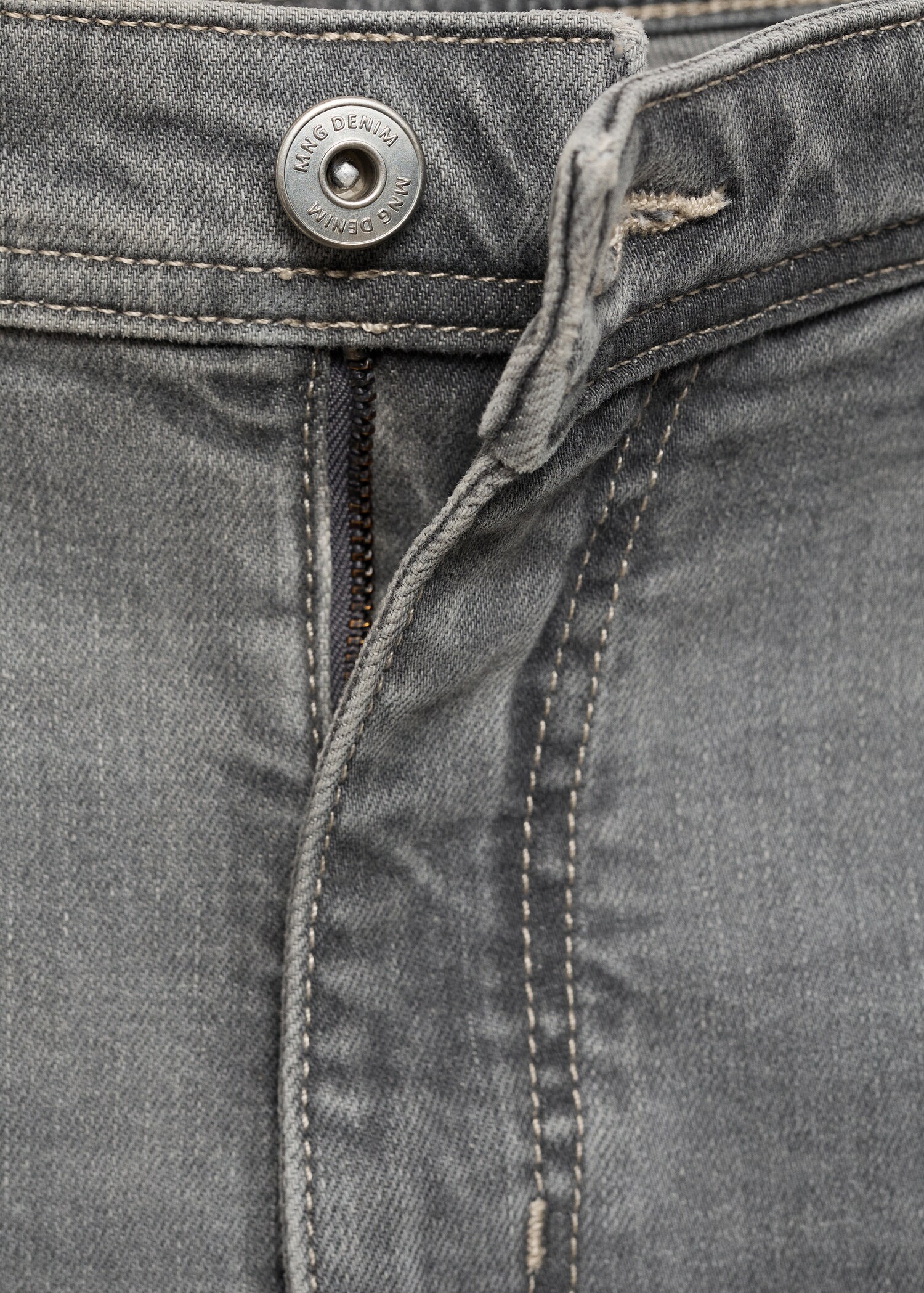 Jan slim-fit grey-wash jeans - Details of the article 0