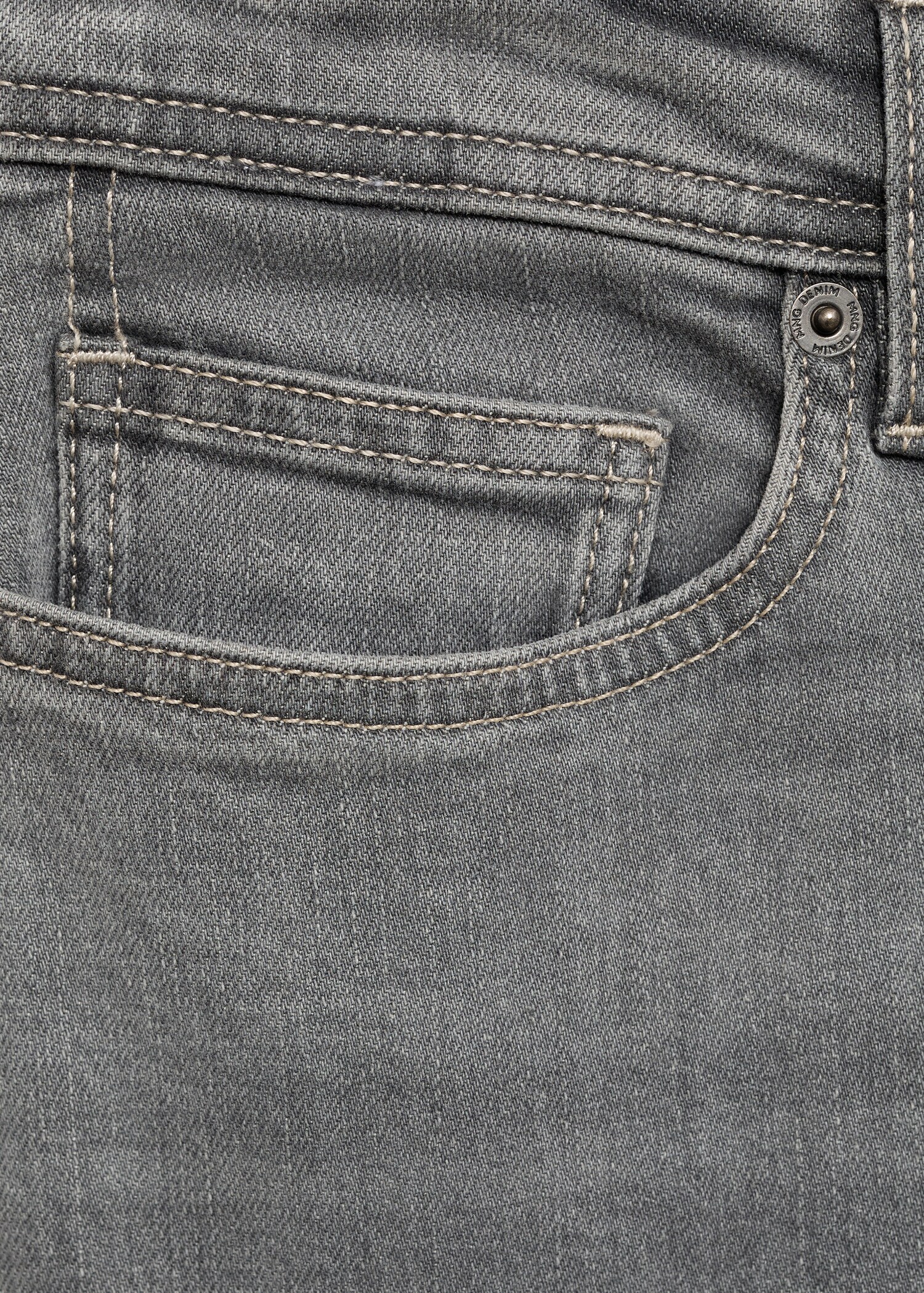 Jan slim-fit grey-wash jeans - Details of the article 8