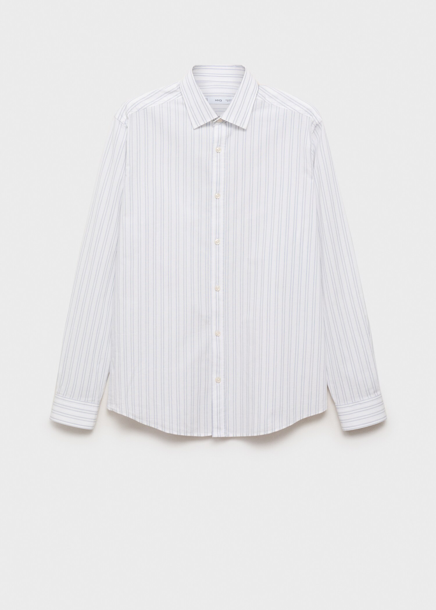 Regular fit prugasta košulja od 100 % pamuka - Artikl bez modela