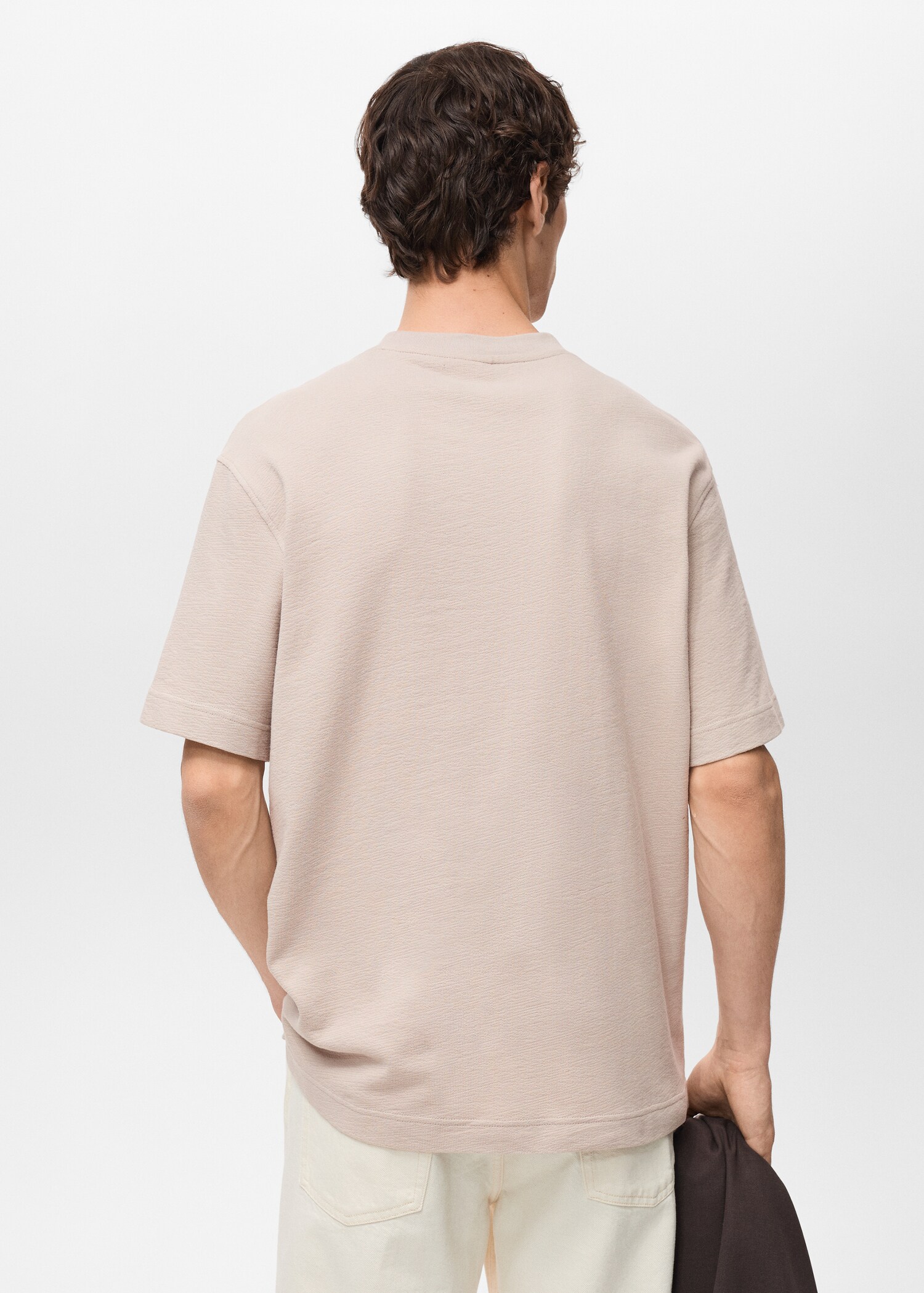 Structured relaxed-fit t-shirt - Reverse of the article