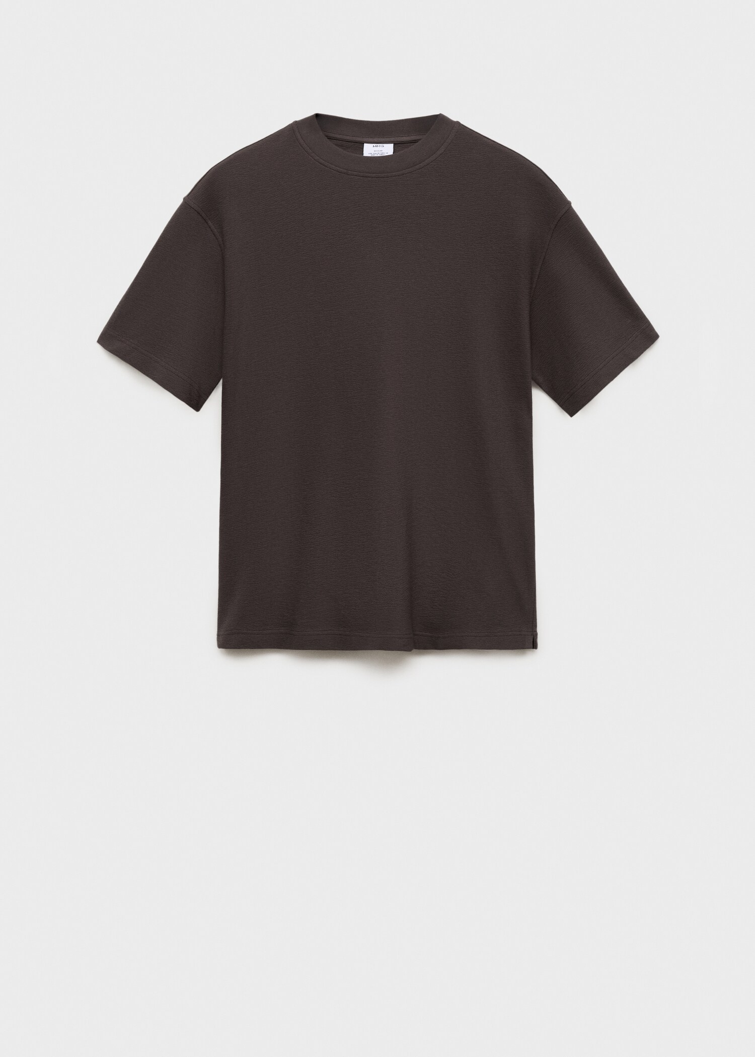 Structured relaxed-fit t-shirt - Article without model