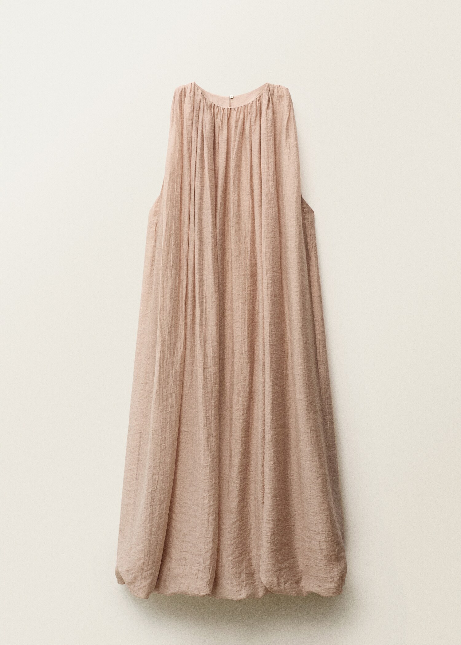 Vestido fruncido bajo abullonado - Artículo sin modelo