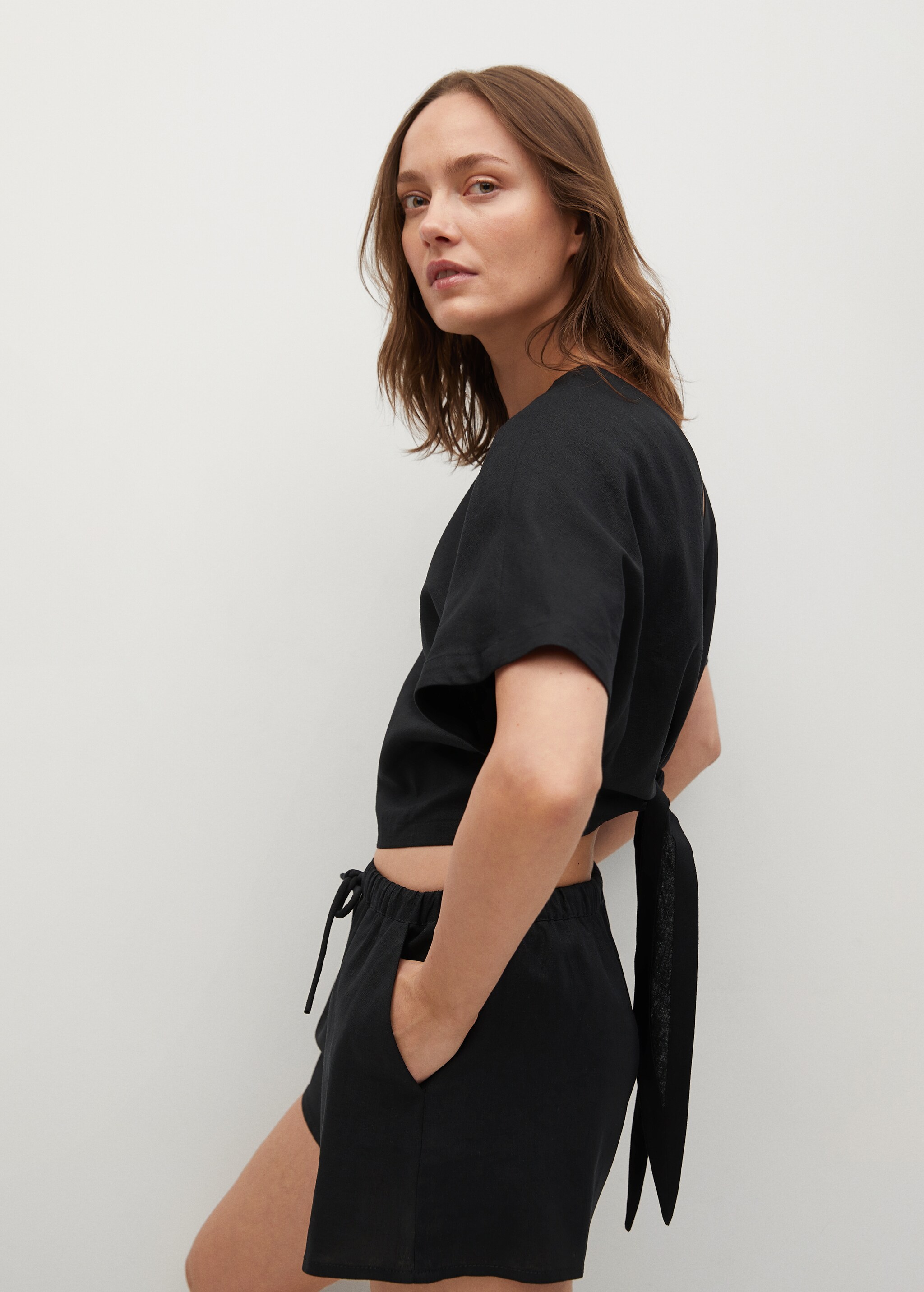 Blusa lino lazo - Detalle del artículo 1